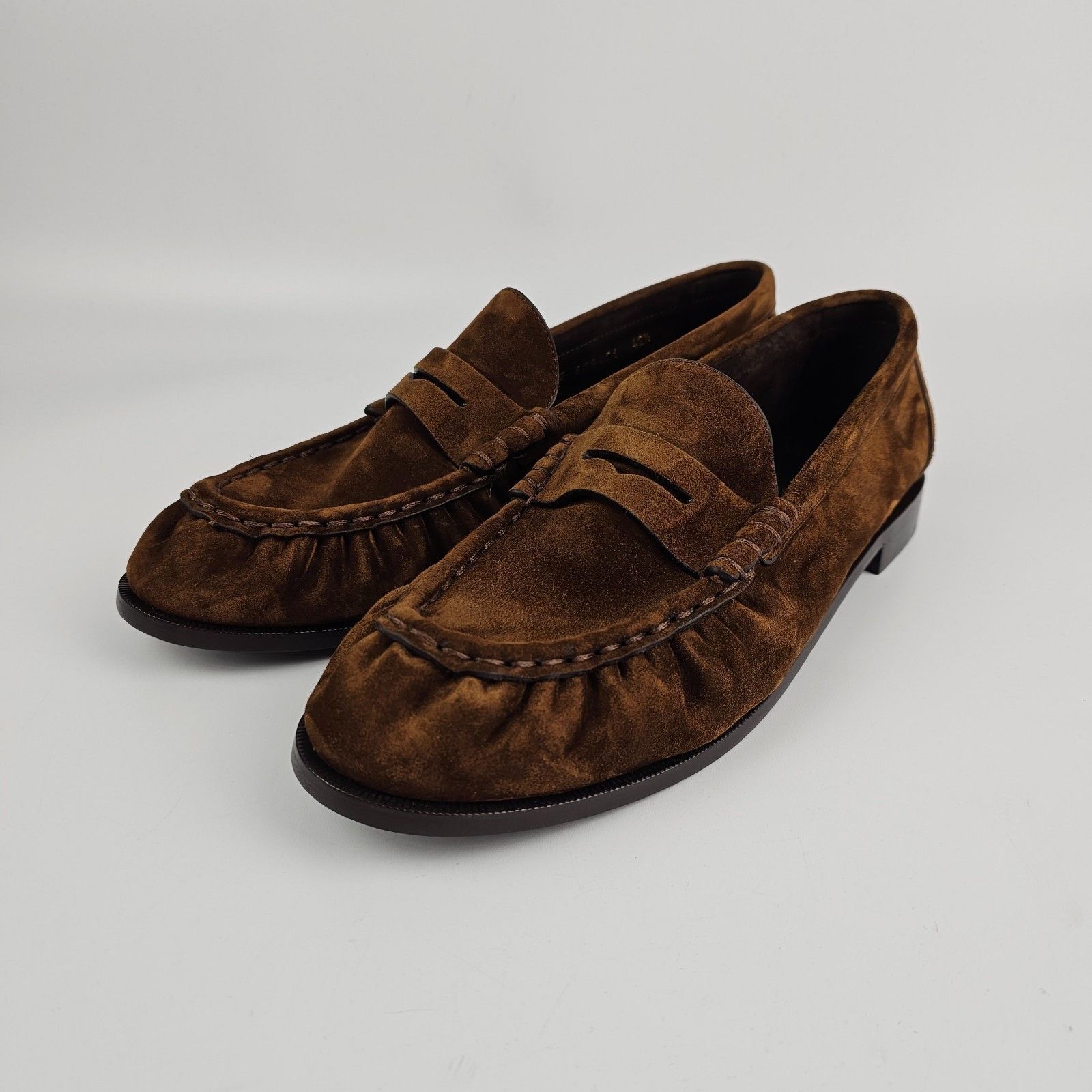 Saint Laurent Le Supple Suede Loafer, Brown LE LOAFER supple in suede in Brown | Saint Laurent | YSL US  main image 3