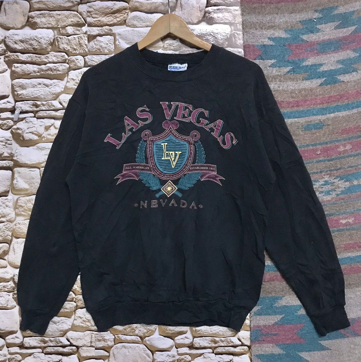 Vintage Vintage Las Vegas Nevada Sweatshirt Size US M / EU 48-50 / 2 - 1 Thumbnail