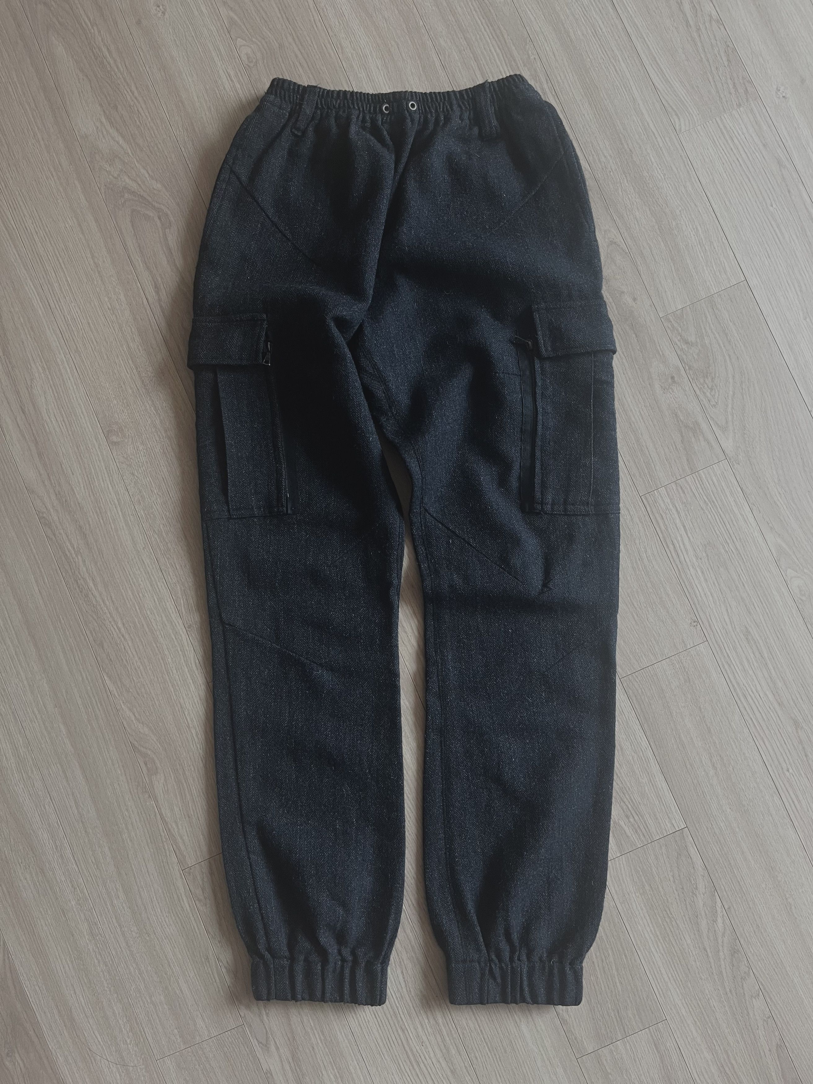 Undercover Undercover AW05 Herringbone Cargo Jogger Pants Size US 30 / EU 46 - 1 Thumbnail