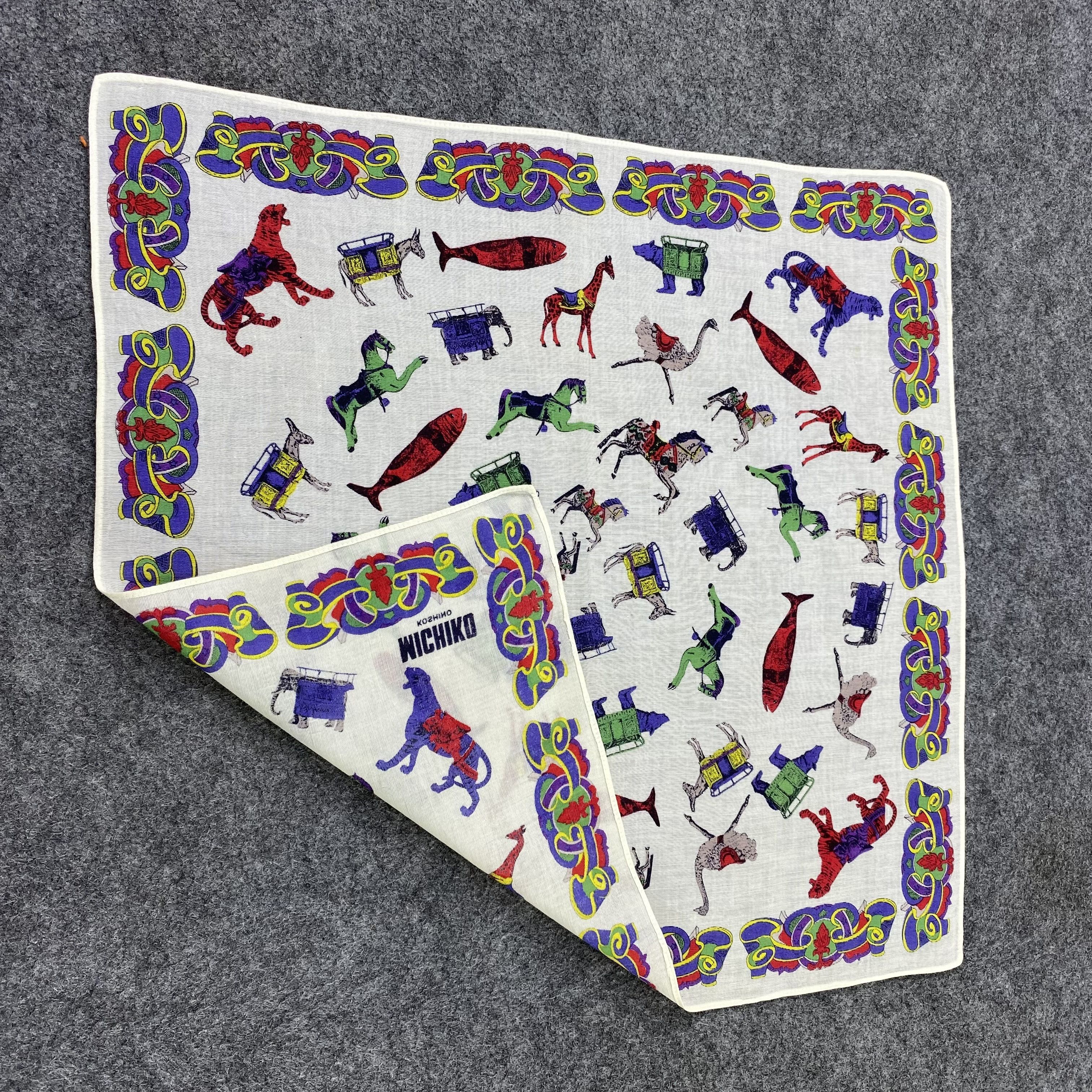 Michiko Koshino Michiko Koshino Handkerchief / Bandana / Neckerchief-B1304 Size ONE SIZE - 6 Thumbnail