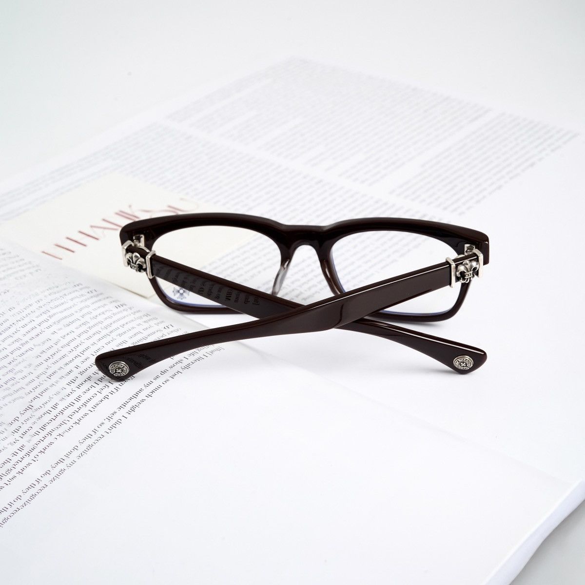 Chrome Hearts CHROME HEARTS GITTIN ANY ?-A CLASSIC BROWN GLASSES Size ONE SIZE - 7 Thumbnail