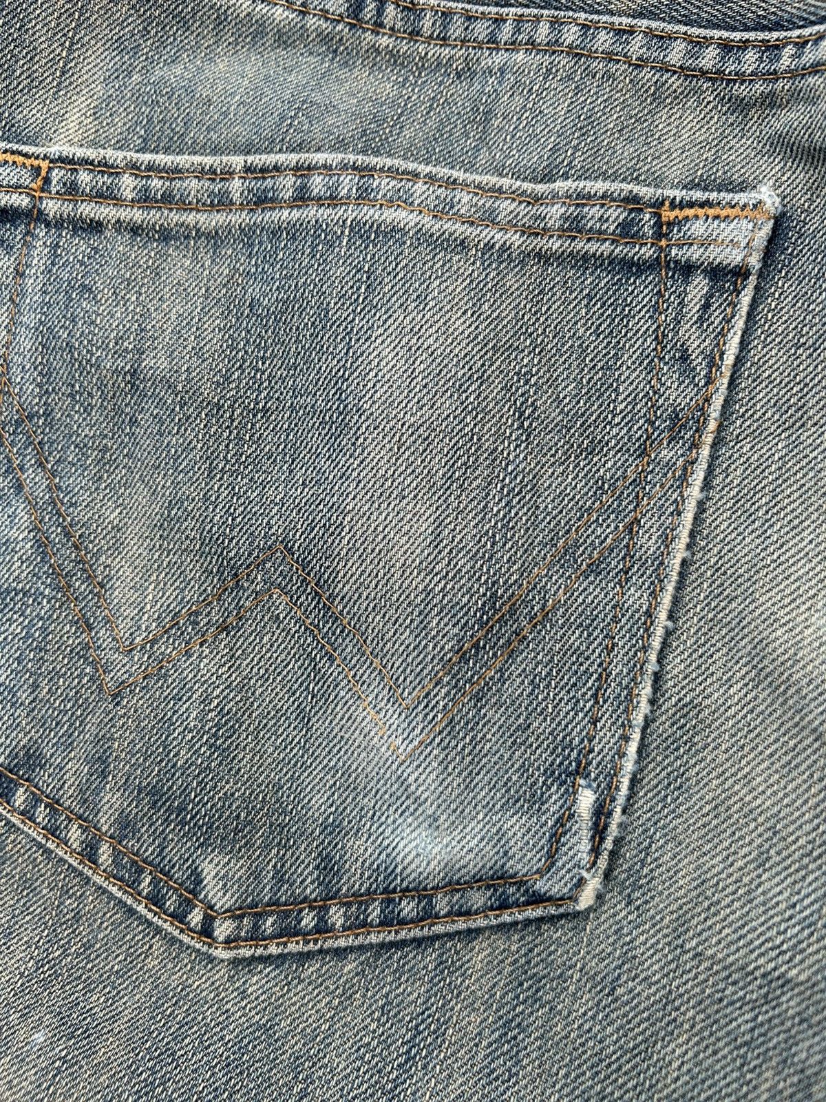 Japanese Brand × Kapital × Vintage Rusty Edwin Vintage Distressed Denim Jeans Size US 32 / EU 48 - 4 Thumbnail