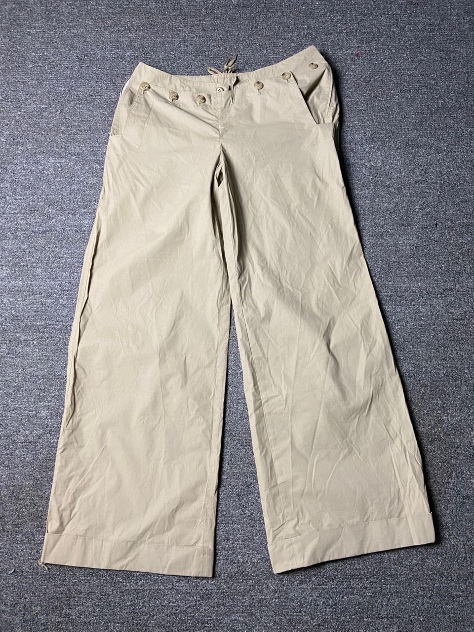 Tsumori Chisato Vintage Tsumori Chisato Wide Leg Pants with Buttons (163) Size 29" - 1 Thumbnail