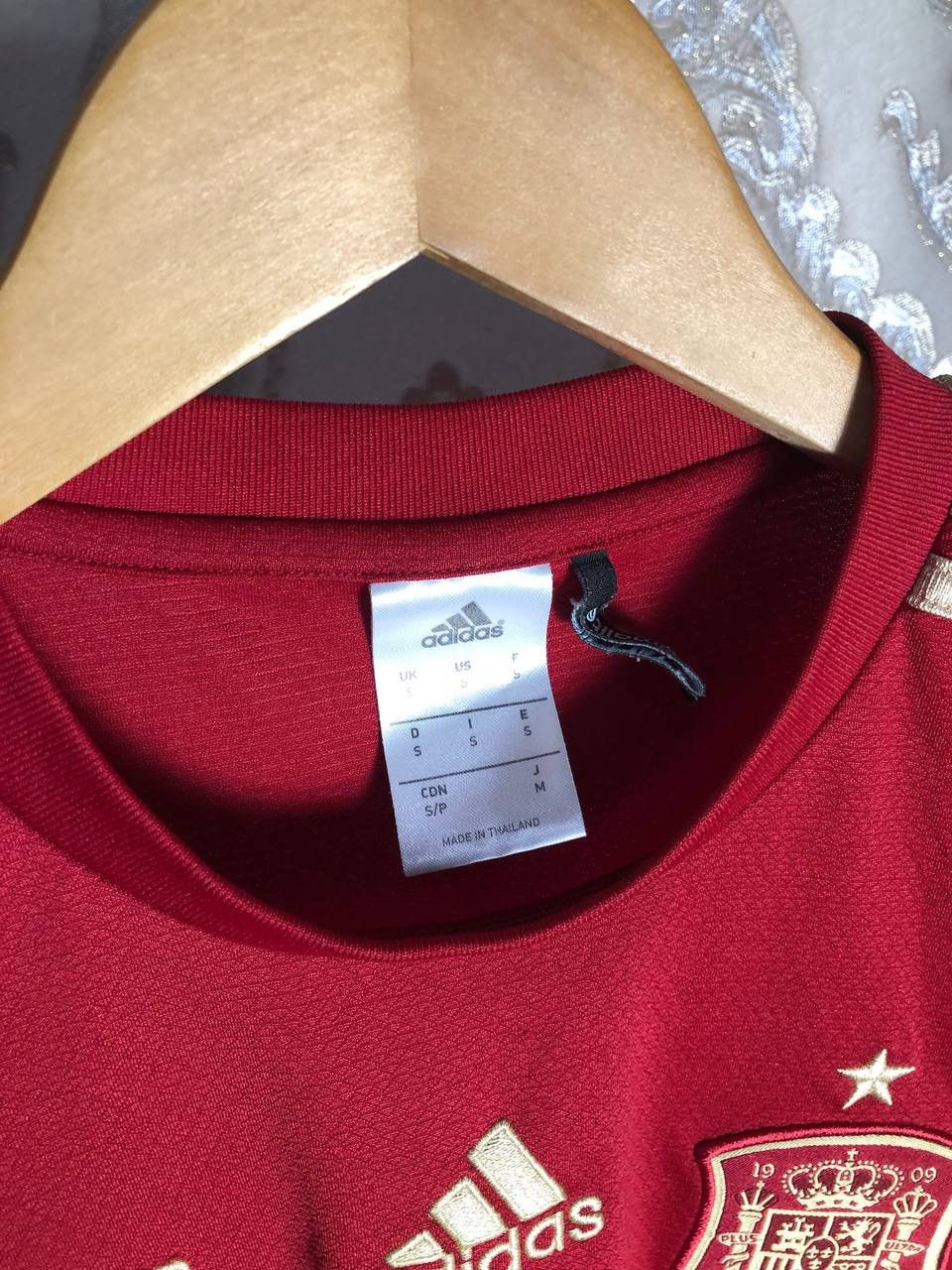 Adidas × Vintage VERY RARE ADIDAS SPAIN WORLD CUP SOCCER JERSEY BLOKECORE Y2K Size US S / EU 44-46 / 1 - 3 Thumbnail
