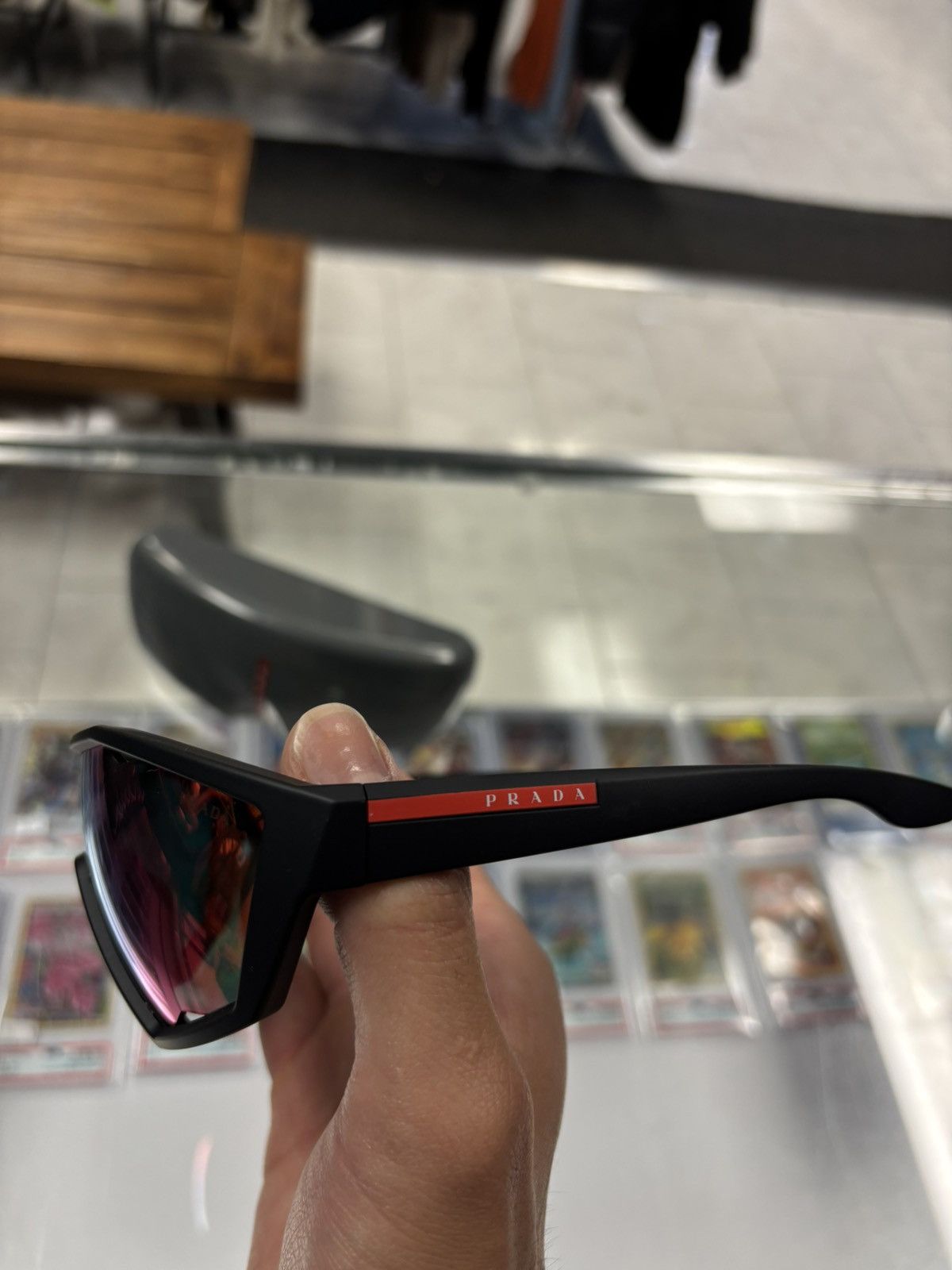 Prada Prada Linea Rossa sunglasses Size ONE SIZE - 2 Thumbnail