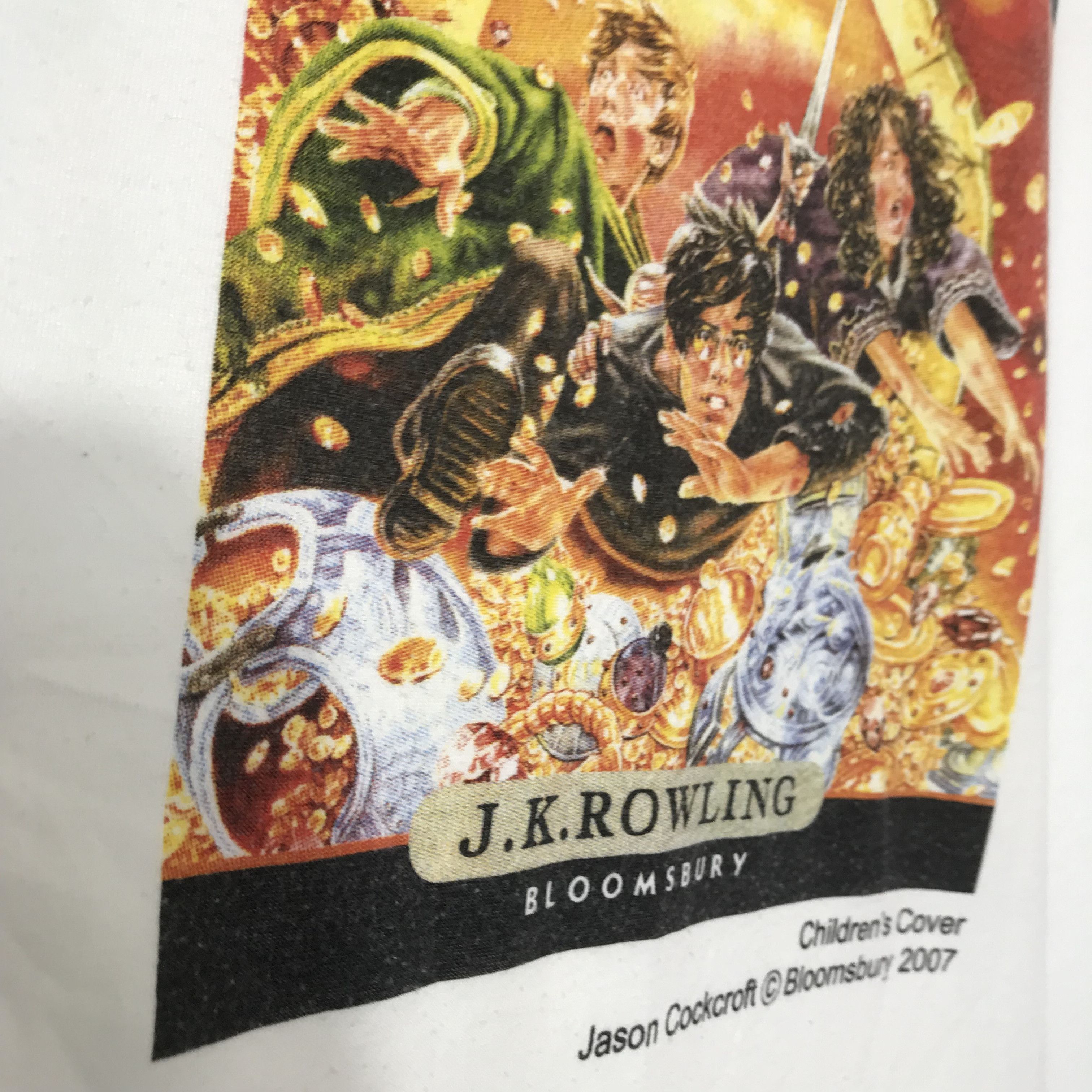 Vintage VINTAGE Harry Potter The Deathly Hallow JASON COCKROFT NOVEL Size US L / EU 52-54 / 3 - 4 Thumbnail