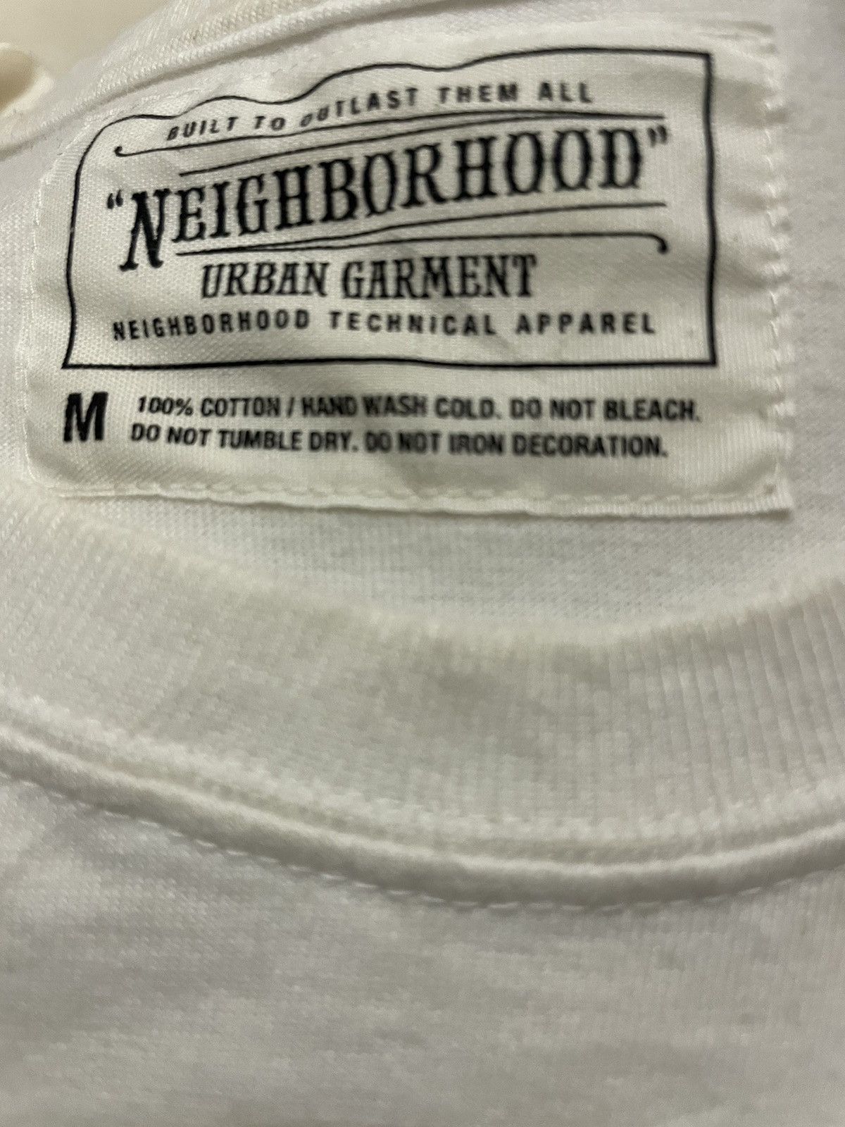 Neighborhood Neighborhood Japanese Brand Tshirt Size US M / EU 48-50 / 2 - 4 Thumbnail