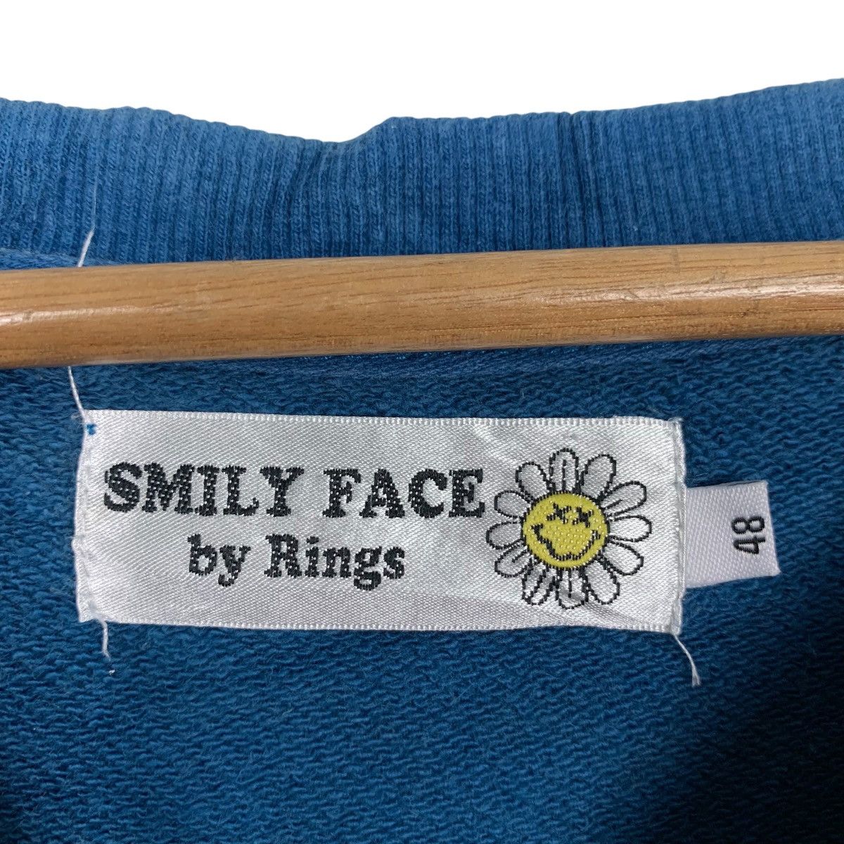 Japanese Brand HARBEYBALL SMILEY FACE Graphics Sweatshirt #2660-C119 Size US L / EU 52-54 / 3 - 12 Thumbnail