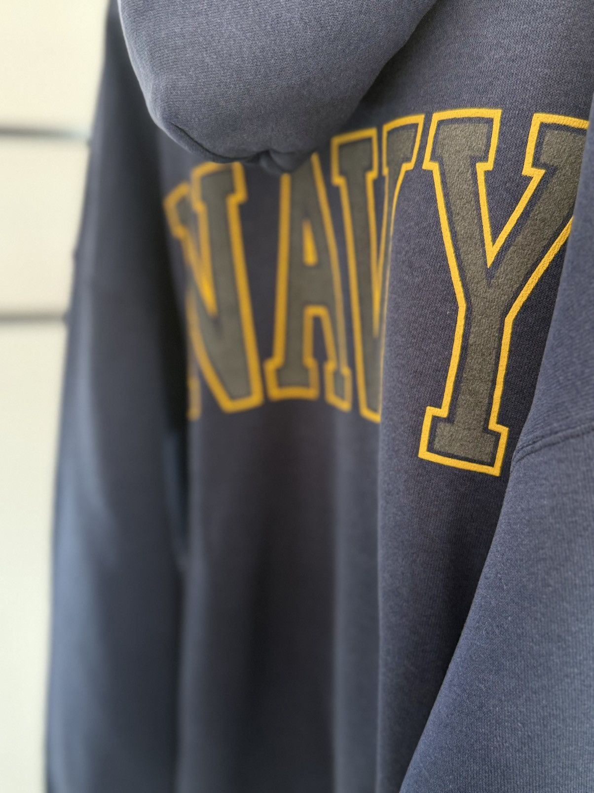 Vintage 🔥 Vintage 90's USN iConic Logo Military Wear Hoodies - XL Size US XL / EU 56 / 4 - 10 Thumbnail