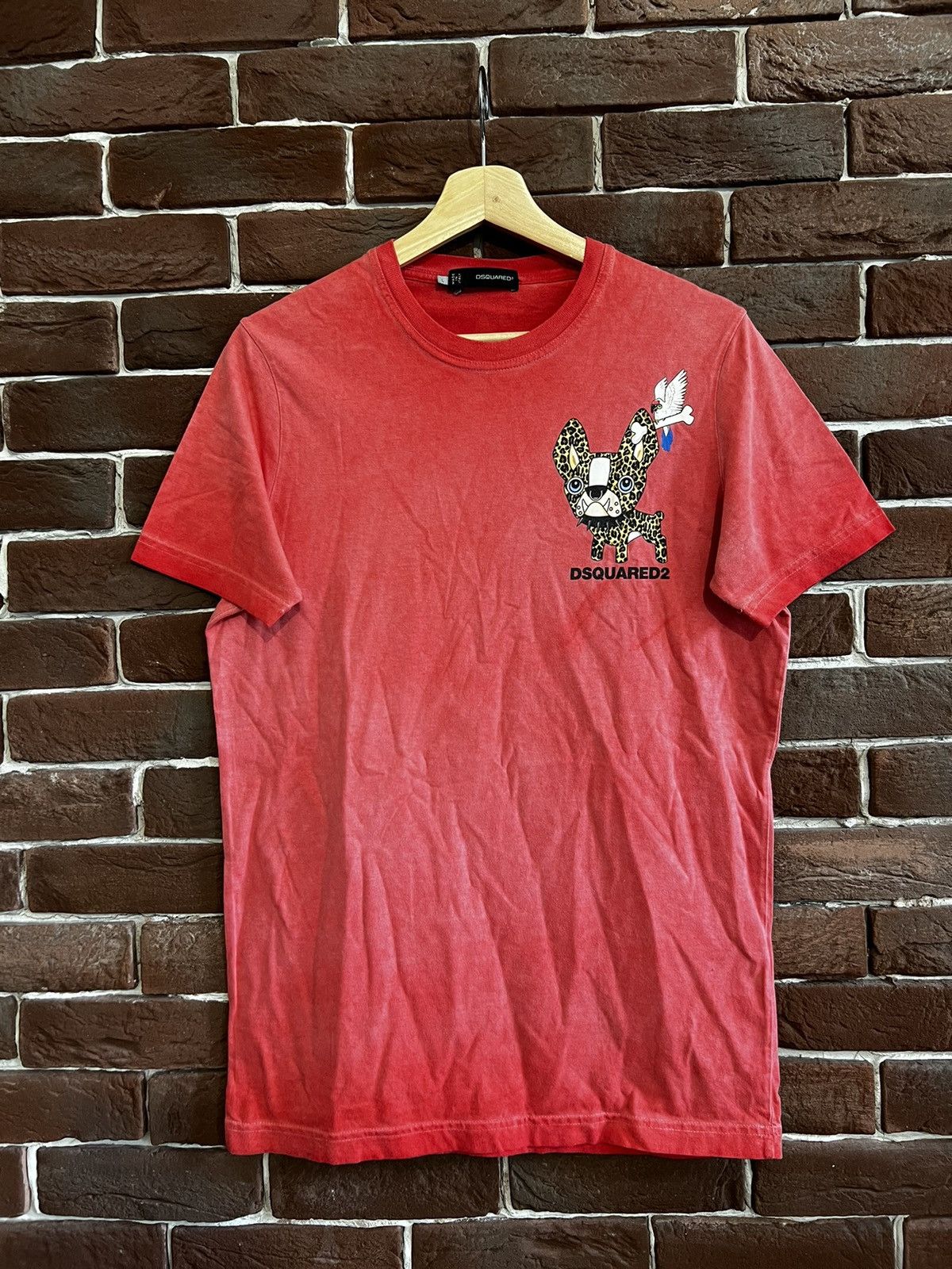 Dsquared2 Rare Vintage Disquared2 L Bull Dog Tshirt Designer Hype Y2K Size US L / EU 52-54 / 3 - 1 Thumbnail
