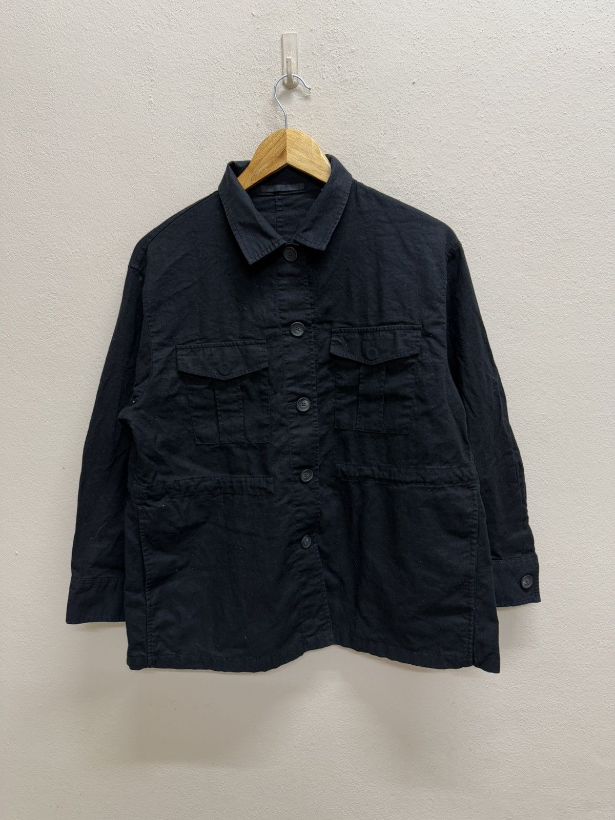 Japanese Brand × Uniqlo Uniqlo Button Up Overshirt Size M / US 6-8 / IT 42-44 - 10 Thumbnail