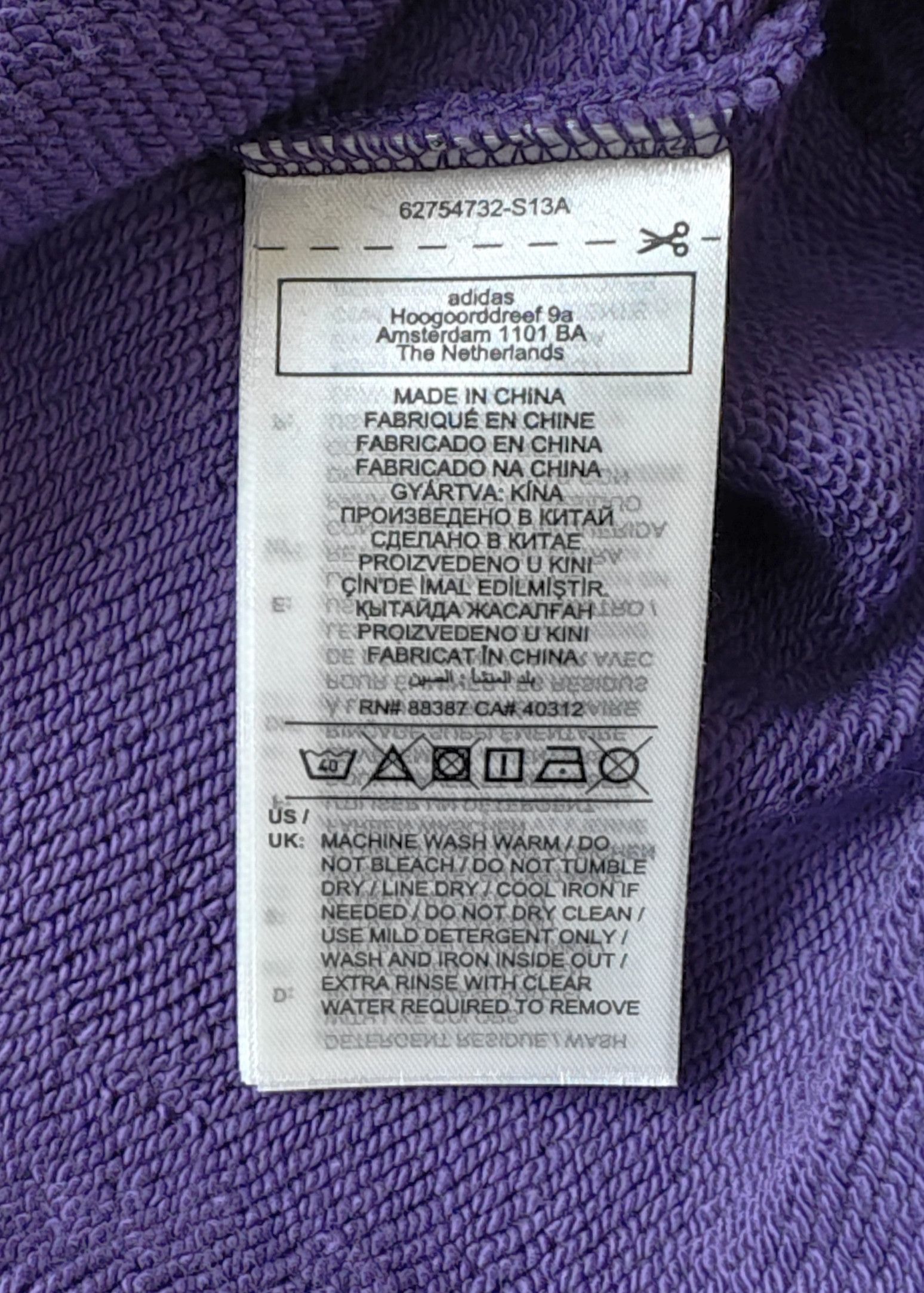 Adidas Real Madrid CNY Sweatshirt adidas JM1103 football Size US M / EU 48-50 / 2 - 6 Thumbnail