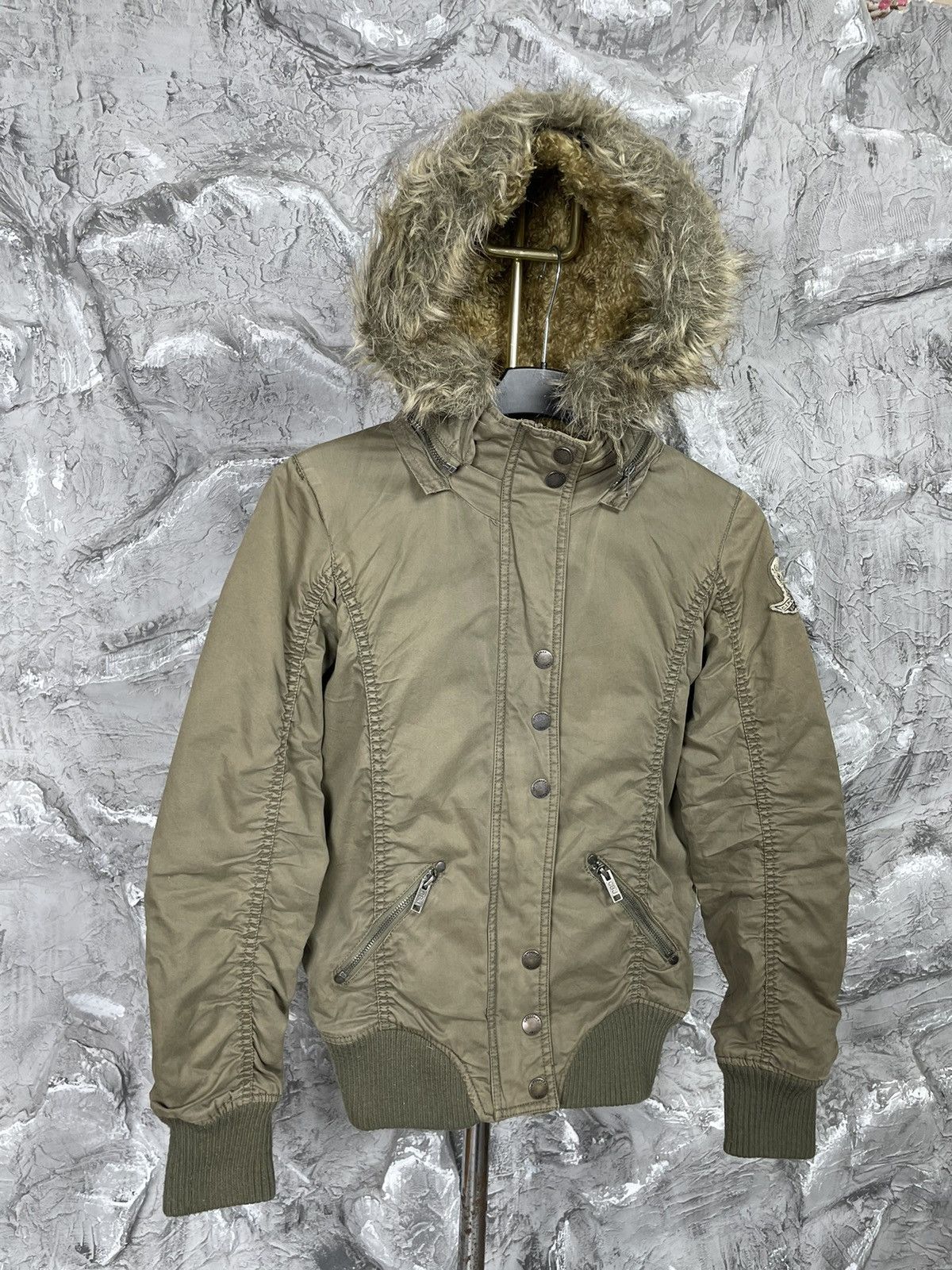 If Six Was Nine × Japanese Brand × Le Grande Bleu (L.G.B.) Cipo Baxx Y2K Fade Fur Jacket Hysteric Glamour Style Size US S / EU 44-46 / 1 - 6 Thumbnail
