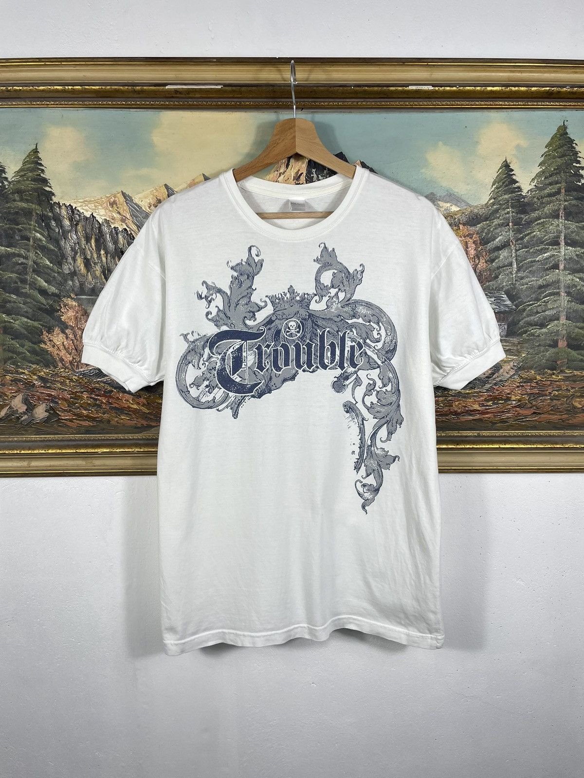 Affliction Red vintage retro y2k 00s tees t shirt big graphic print Size US M / EU 48-50 / 2 - 1 Thumbnail