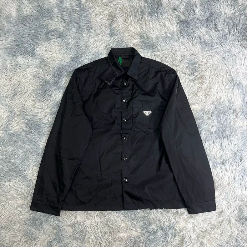 Prada Prada Triangle Logo Nylon Jacket - dmc Size US XL / EU 56 / 4 - 1 Thumbnail