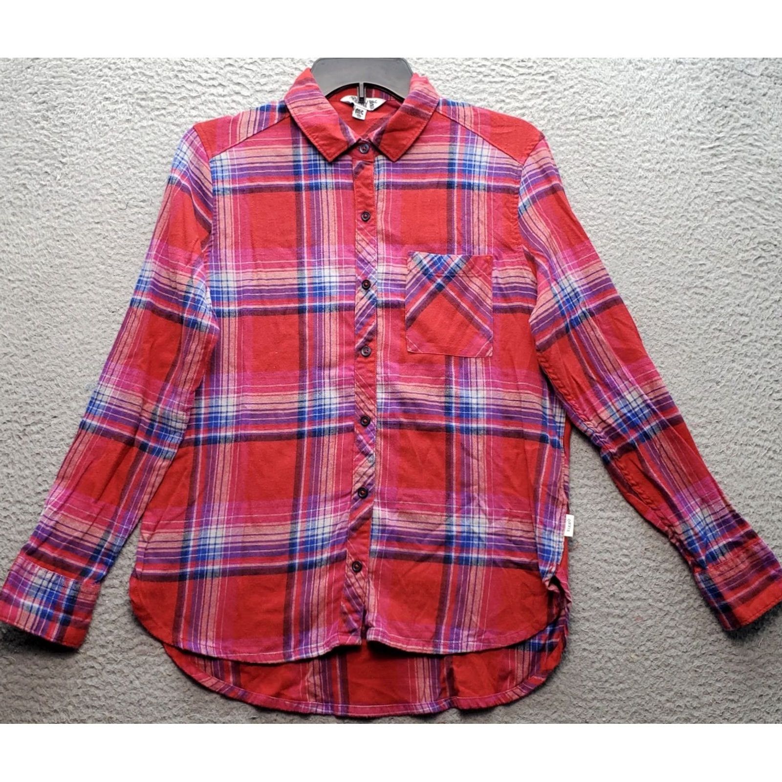 Orvis Orvis Shirt Women S Multicolor Plaid Flannel Chest Pocket Collared Button Up - Womens Size S Shirt Size S / US 4 / IT 40 - 2 Thumbnail