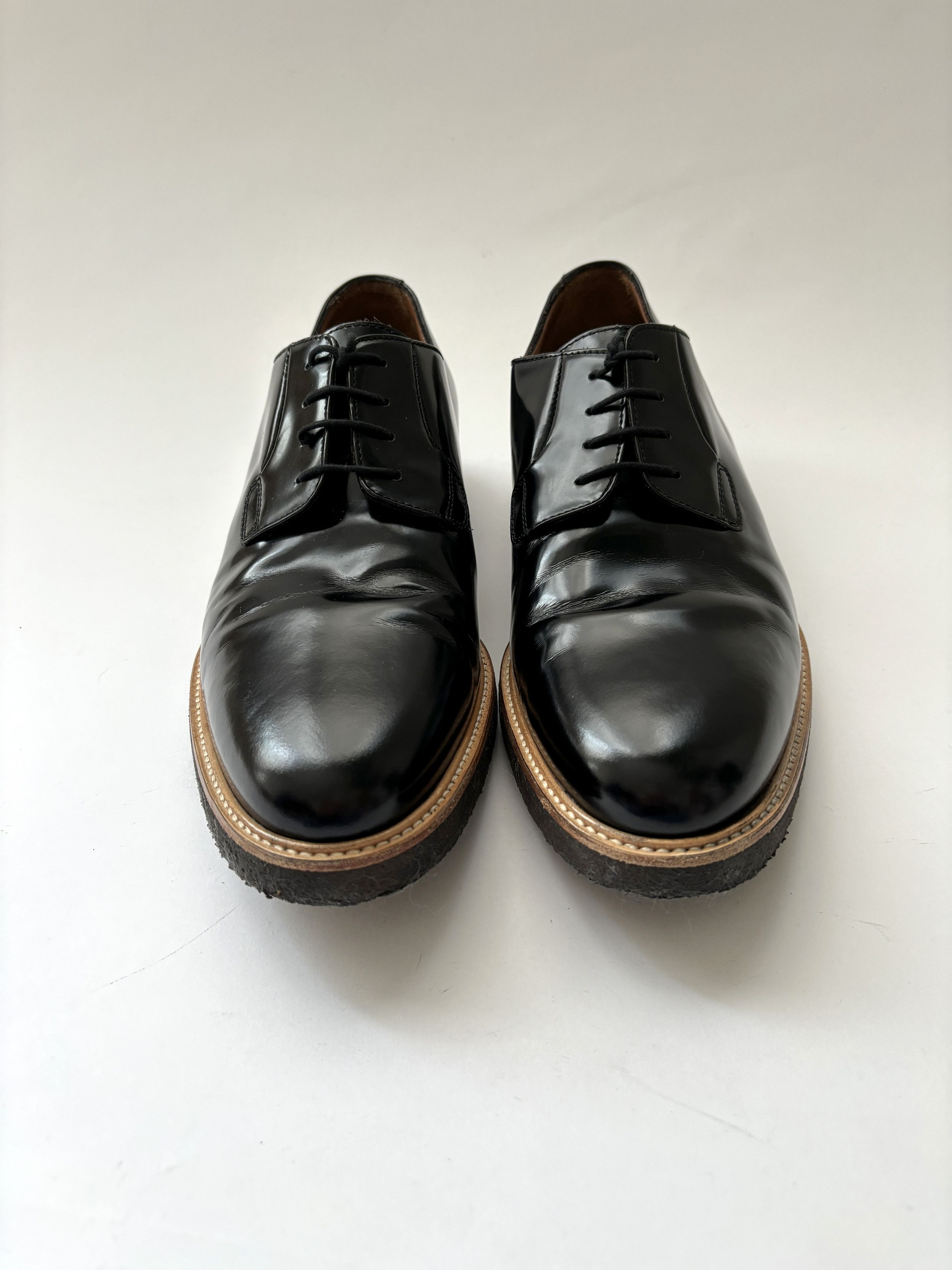 Common Projects ⚡️QUICK SALE⚡️Common Projects Black Derby Shine Size US 11 / EU 44 - 3 Thumbnail