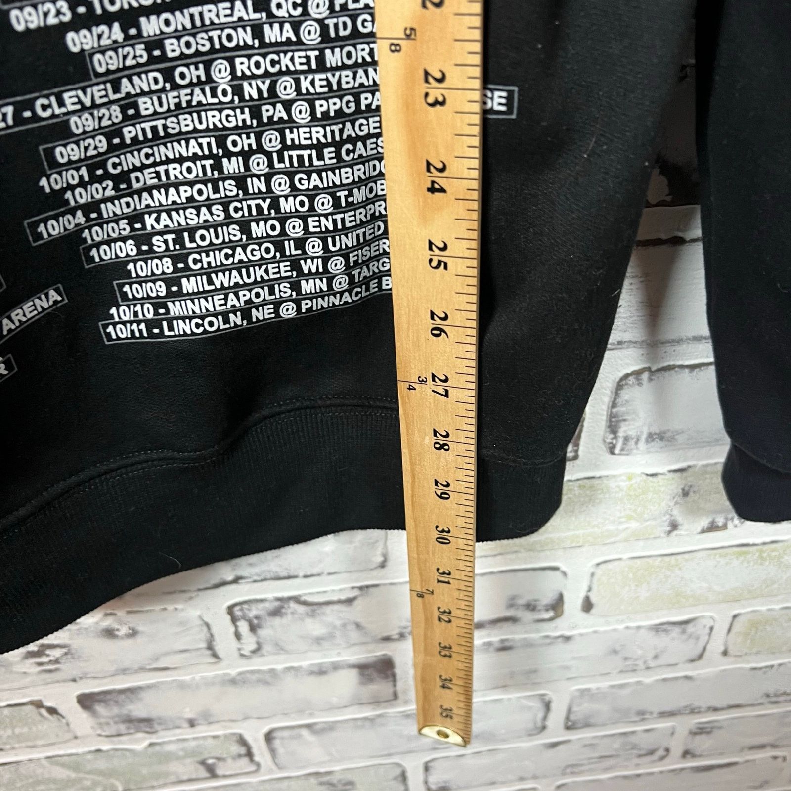 Unknown London Suicide Boys Greyday 2024 Tour Black Hoodie Large 22x30 Size US L / EU 52-54 / 3 - 7 Thumbnail