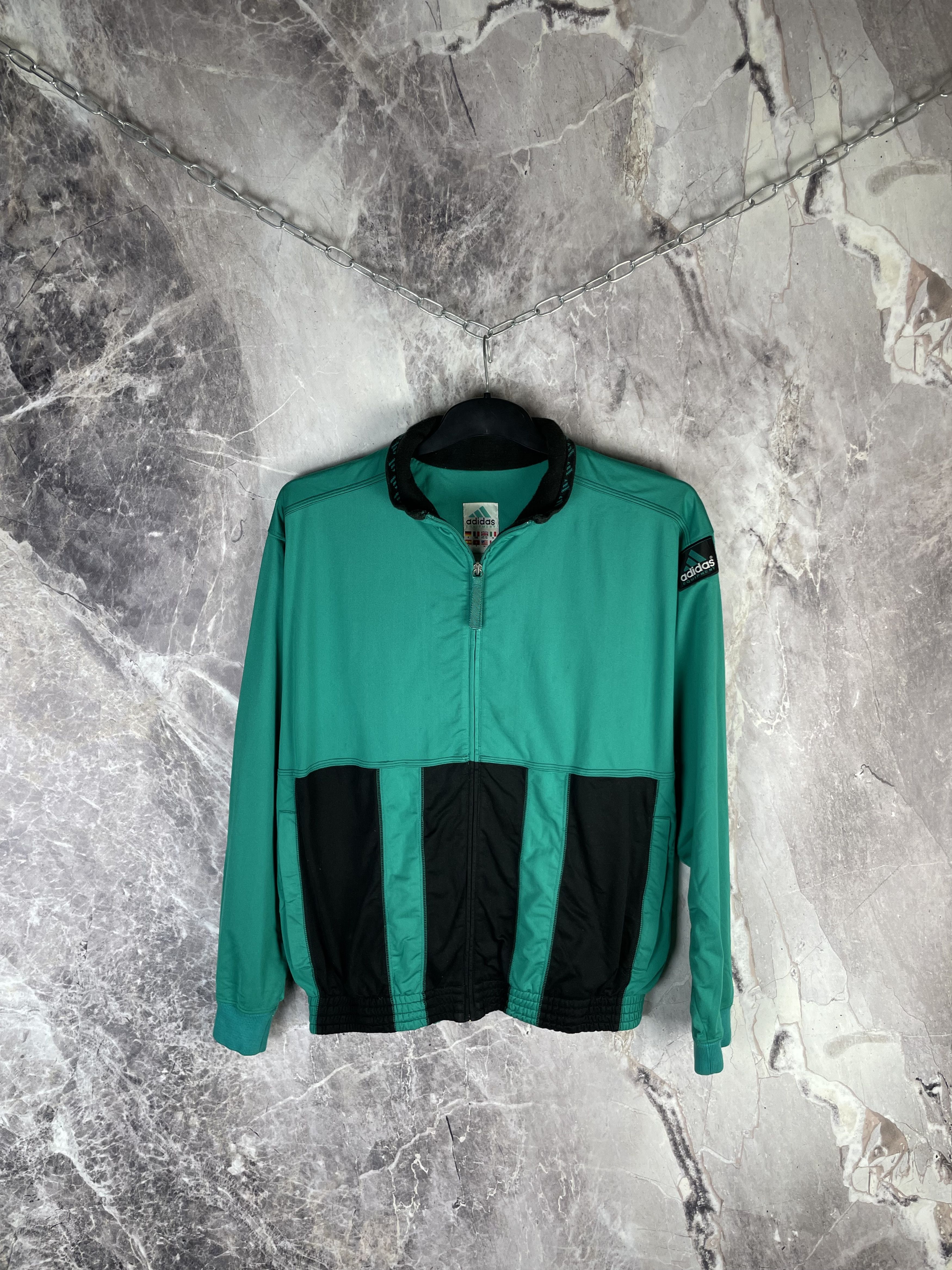 Adidas Vintage Adidas Equipment Sport Suit Jacket Size US M / EU 48-50 / 2 - 2 Thumbnail