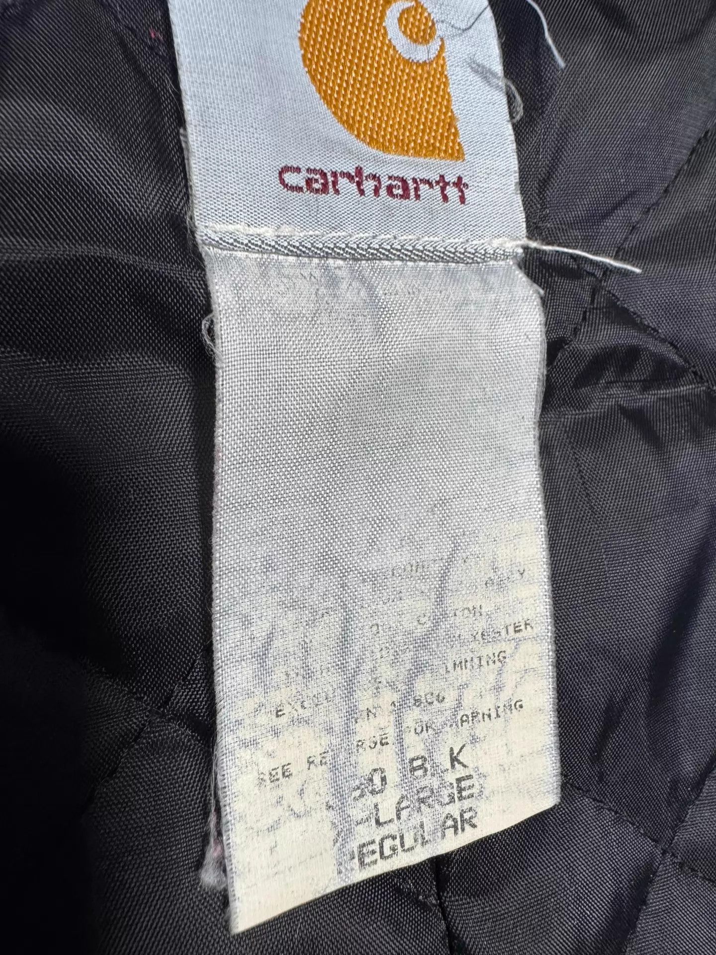 Carhartt Carhartt Vintage J80 Detroit Jacket Black XL Size US XL / EU 56 / 4 - 9 Thumbnail