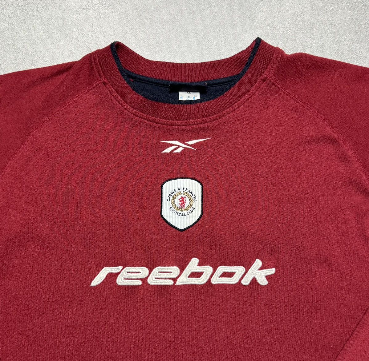 Reebok Crewe Alexandra 2004 2005 Football Soccer Sweatshirt Reebok Size US XL / EU 56 / 4 - 7 Thumbnail