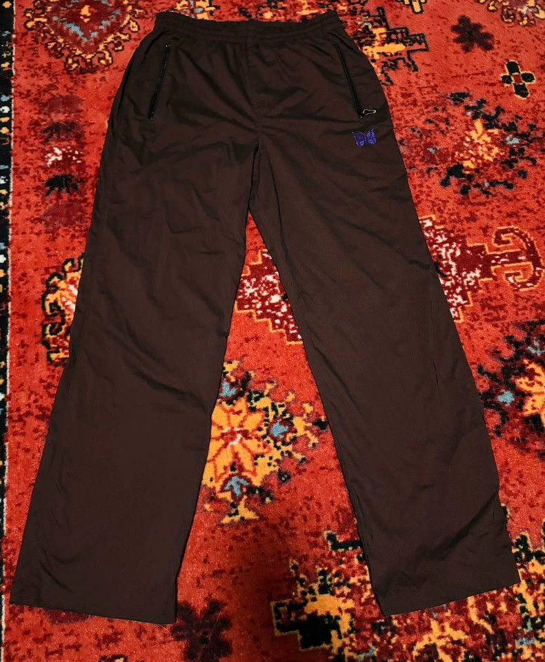 Needles Needles Butterfly Embroidered Nylon Track Pants - dmc Size US 37 - 1 Thumbnail