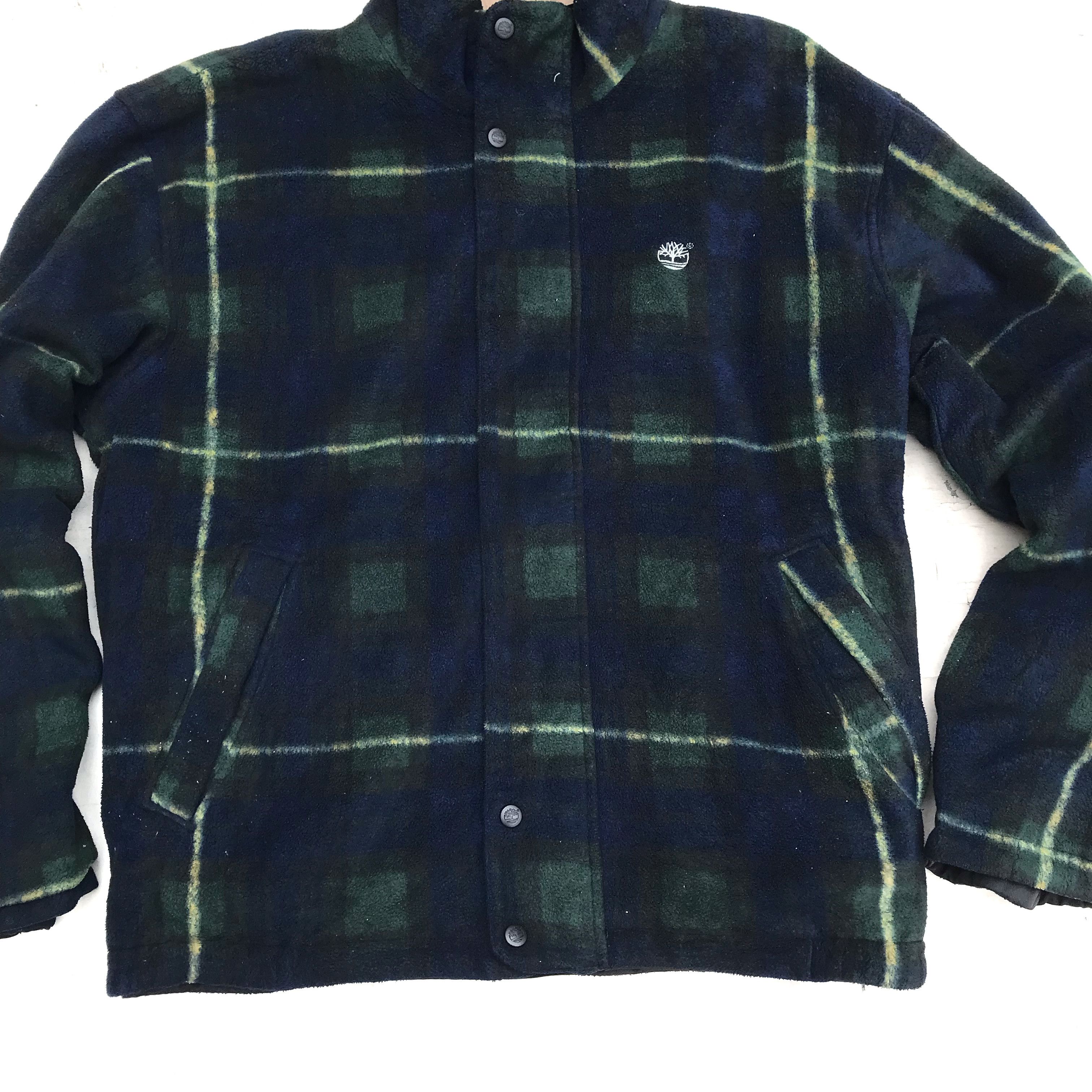 Timberland Vintage Timberland Usa Plaid Tartan Wool flannel jacket Size US XL / EU 56 / 4 - 4 Thumbnail
