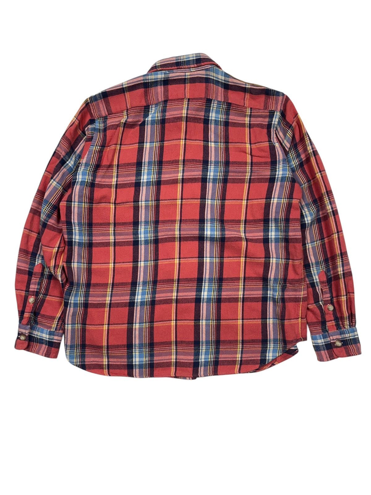 Hunter × Polo Ralph Lauren × Vintage Vintage Polo Ralph Lauren Flannel Plaid Hunting Shirt Size US XL / EU 56 / 4 - 8 Thumbnail