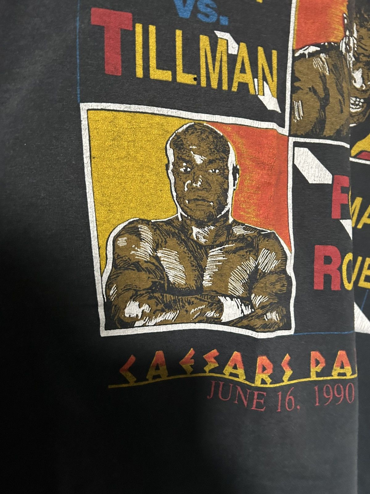 Vintage Original 1990 Mike Tyson/George Foreman Caesars Palace Size US M / EU 48-50 / 2 - 3 Thumbnail