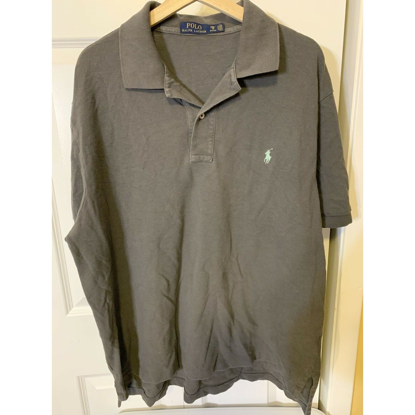 Polo Ralph Lauren Polo Ralph Lauren Pony Shirt Men’s Sz 1XB Big Gray Size US XL / EU 56 / 4 - 6 Thumbnail