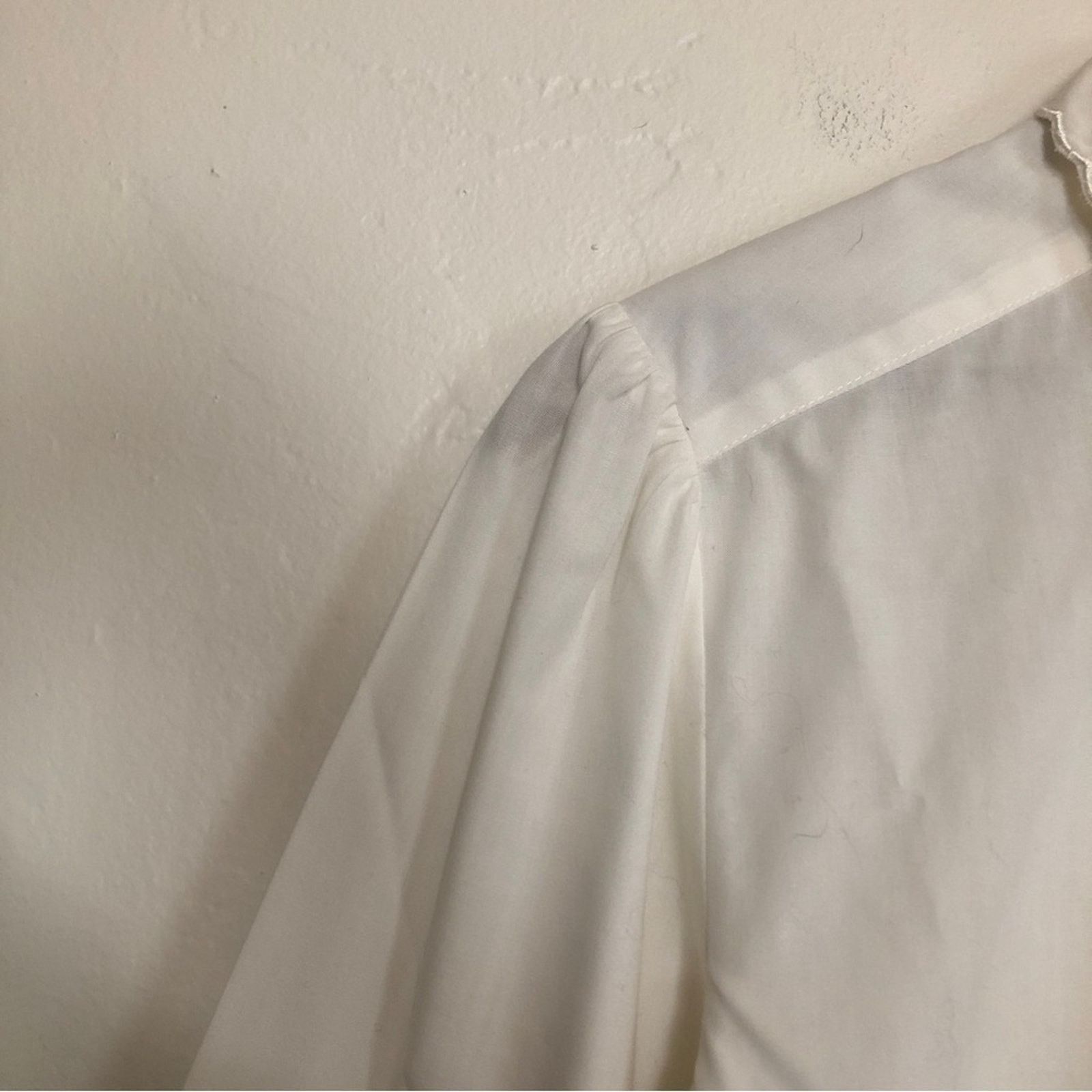 Other Witt Shirt Collection Ivory Embroidered Button Up Top Size M / US 6-8 / IT 42-44 - 5 Thumbnail