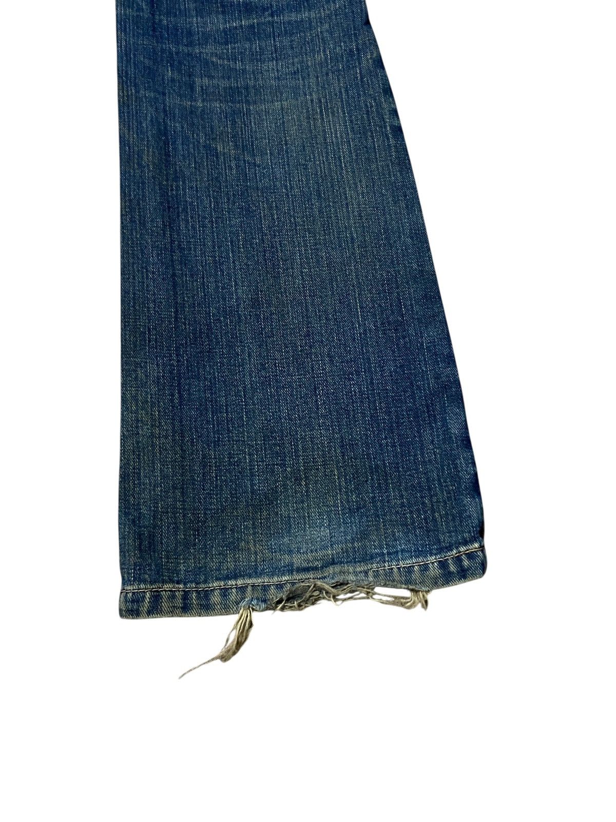 Vintage Japanese Brand Big Holiday Flared Jeans 1990s