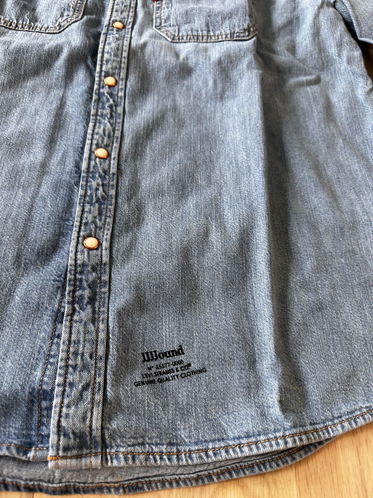 JJJJound × Levi's Jjjjound X Levi’s western denim shirt Size US M / EU 48-50 / 2 - 3 Thumbnail
