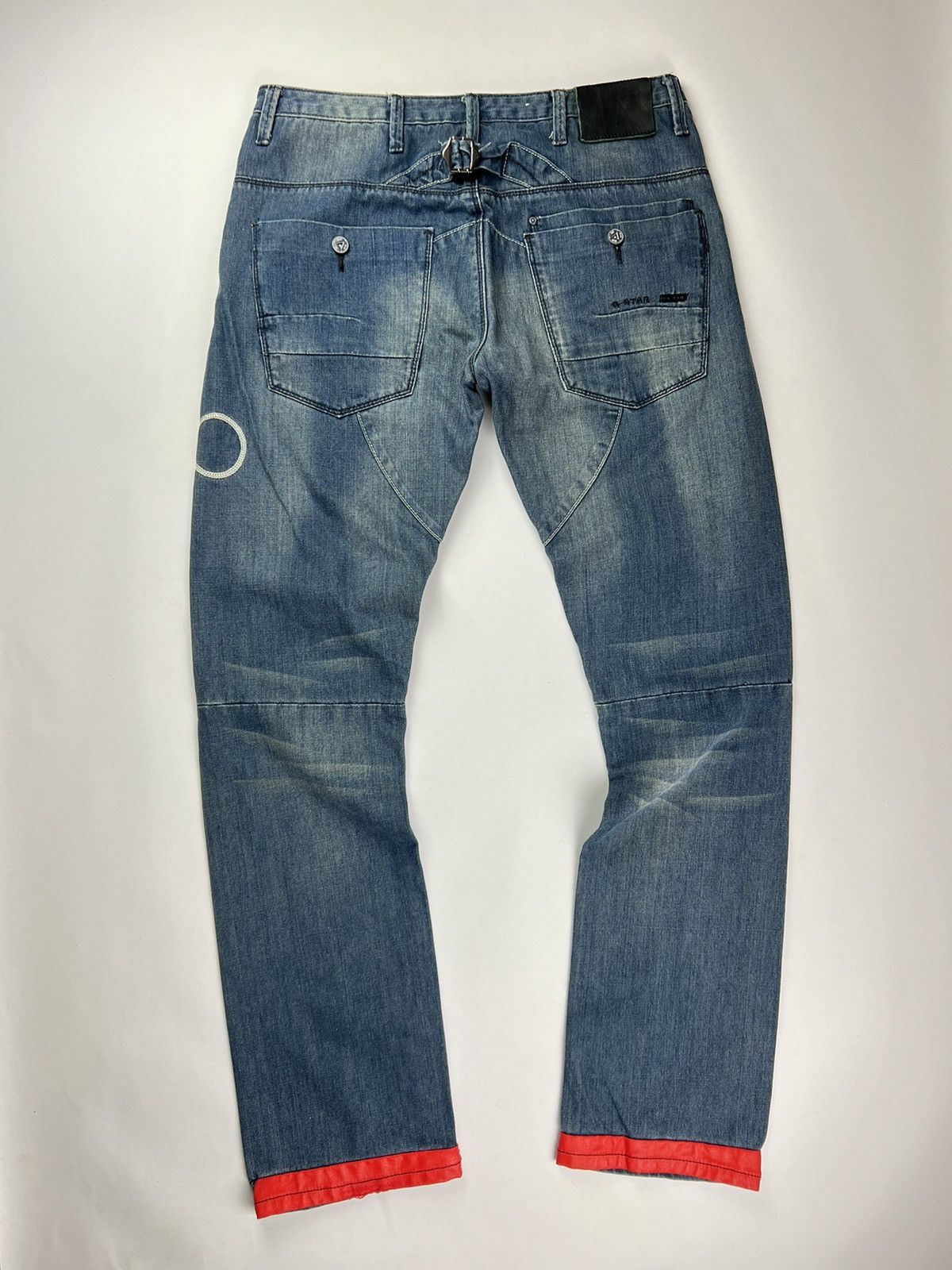 G-Star × Vintage Blue Cargo Pants G-Star Raw 20 rare, 90s Vintage W34 L34 Size US 34 / EU 50 - 3 Thumbnail