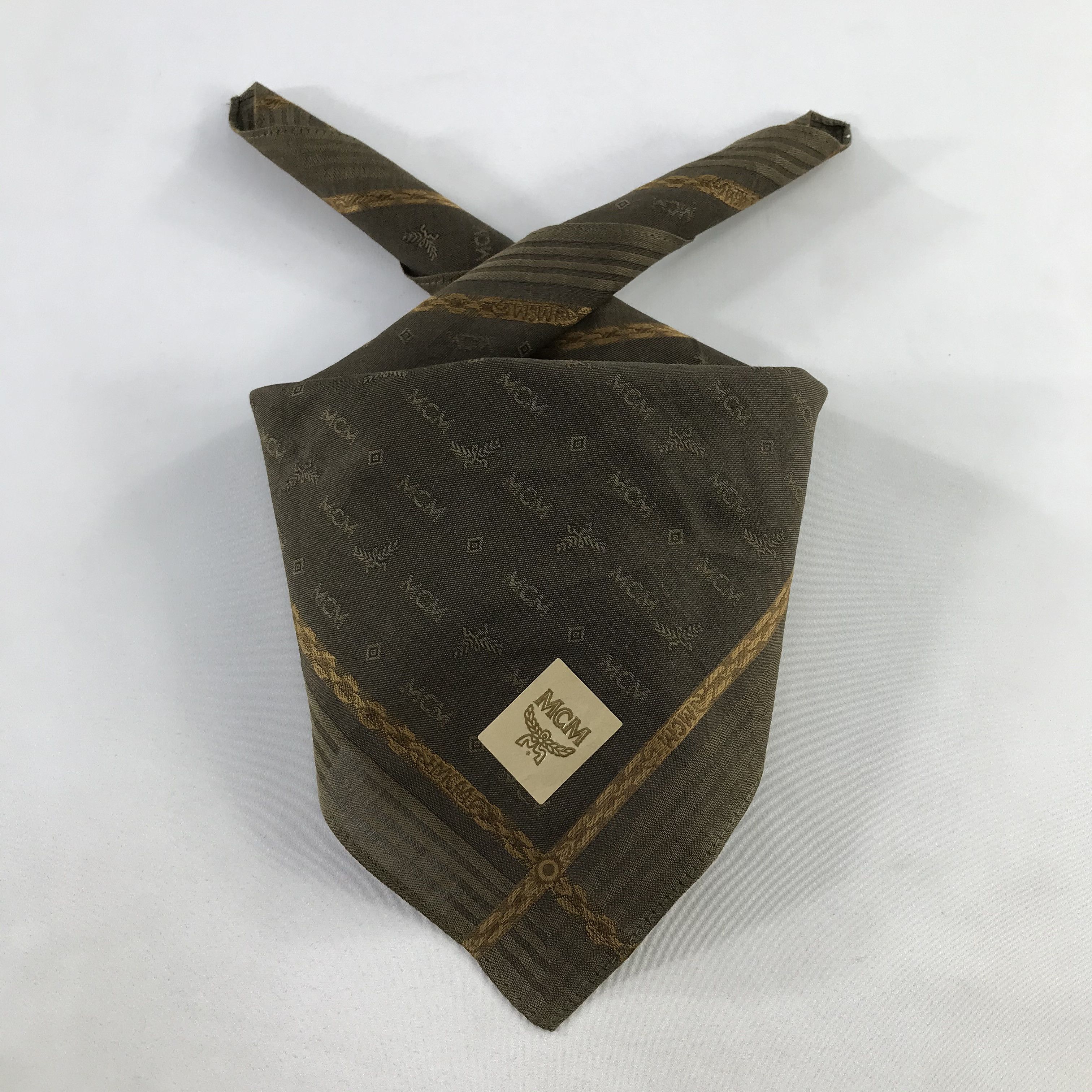 MCM × Vintage MCM Bandana / Handkerchief / Neckerchief - S1071 Size ONE SIZE - 3 Thumbnail