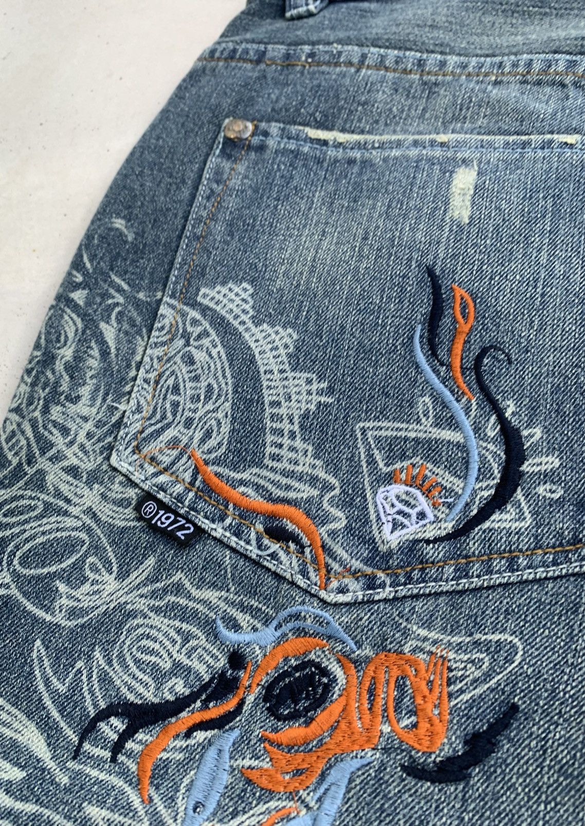 Ecko Unltd. Ecko UNLTD. Jeans Vintage New Sk8 Style Avantgarde Size US 34 / EU 50 - 8 Thumbnail