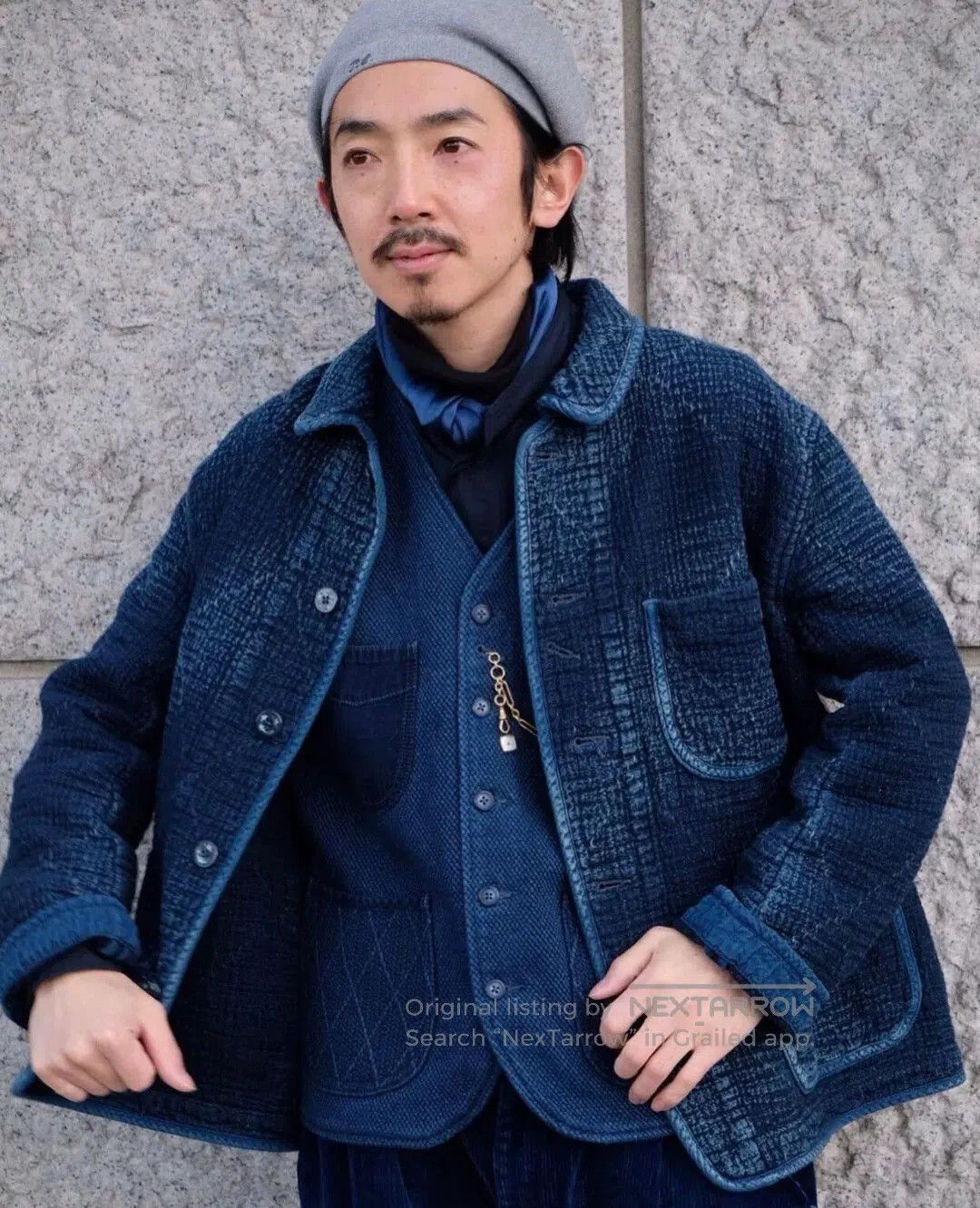 Porter Classic porter classic sashiko original french jacket. Size US M / EU 48-50 / 2 - 7 Thumbnail
