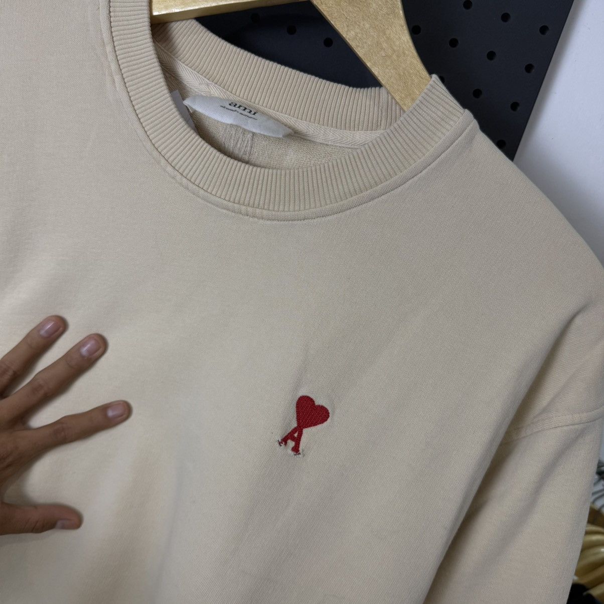 AMI AMI alexandre mattiusi heart logo sweatshirt Size US M / EU 48-50 / 2 - 3 Thumbnail