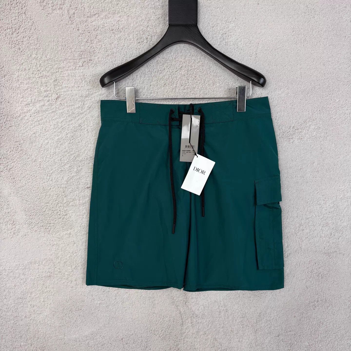 Dior DIOR CD Embroidered Pocket Drawstring Shorts S NWT Size US 30 / EU 46 - 1 Thumbnail