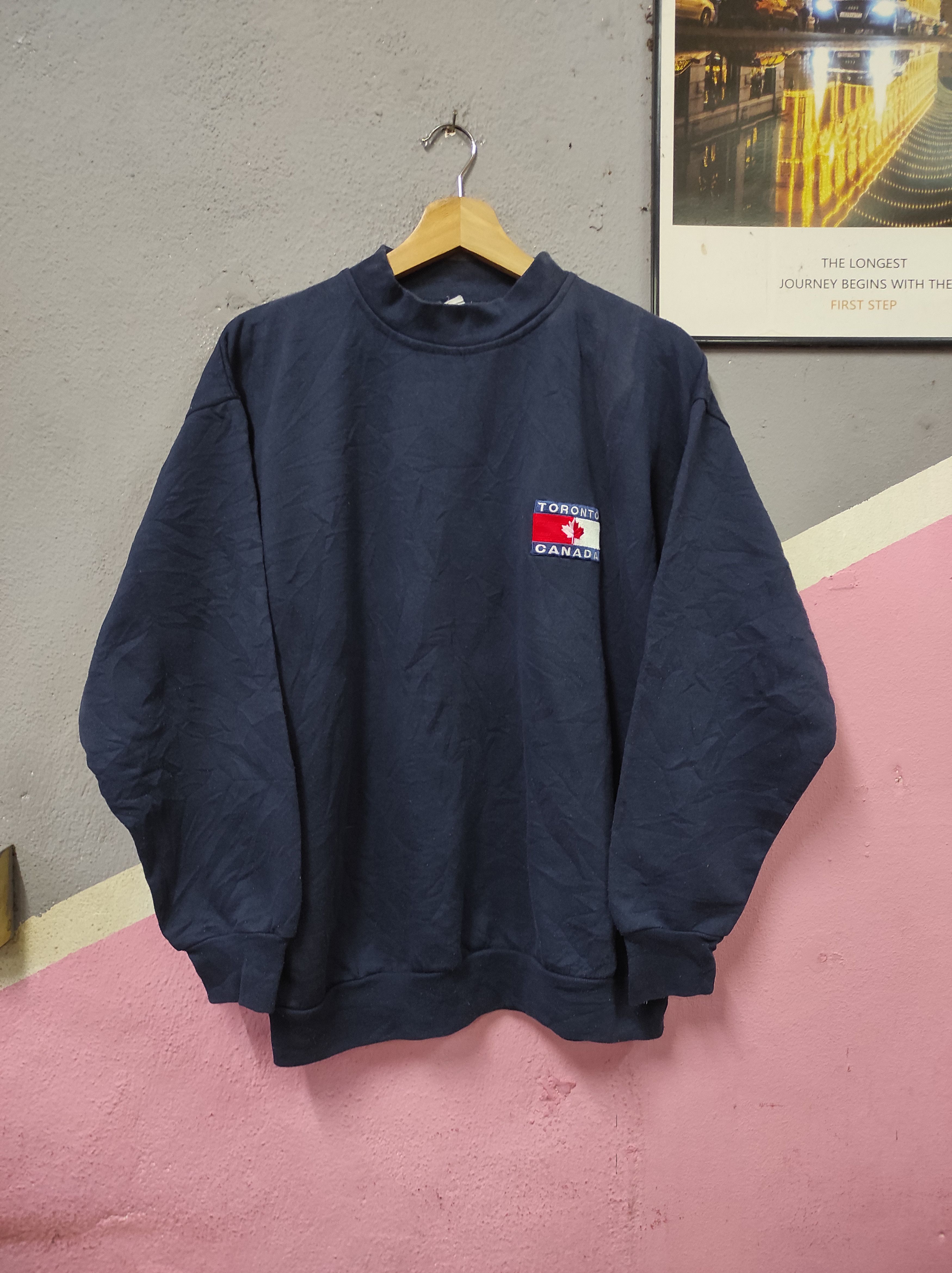 Vintage EDHAR TORONTO CANADA VTG SWEATSHIRT OVERSIZED SUN FADED Size US M / EU 48-50 / 2 - 1 Thumbnail