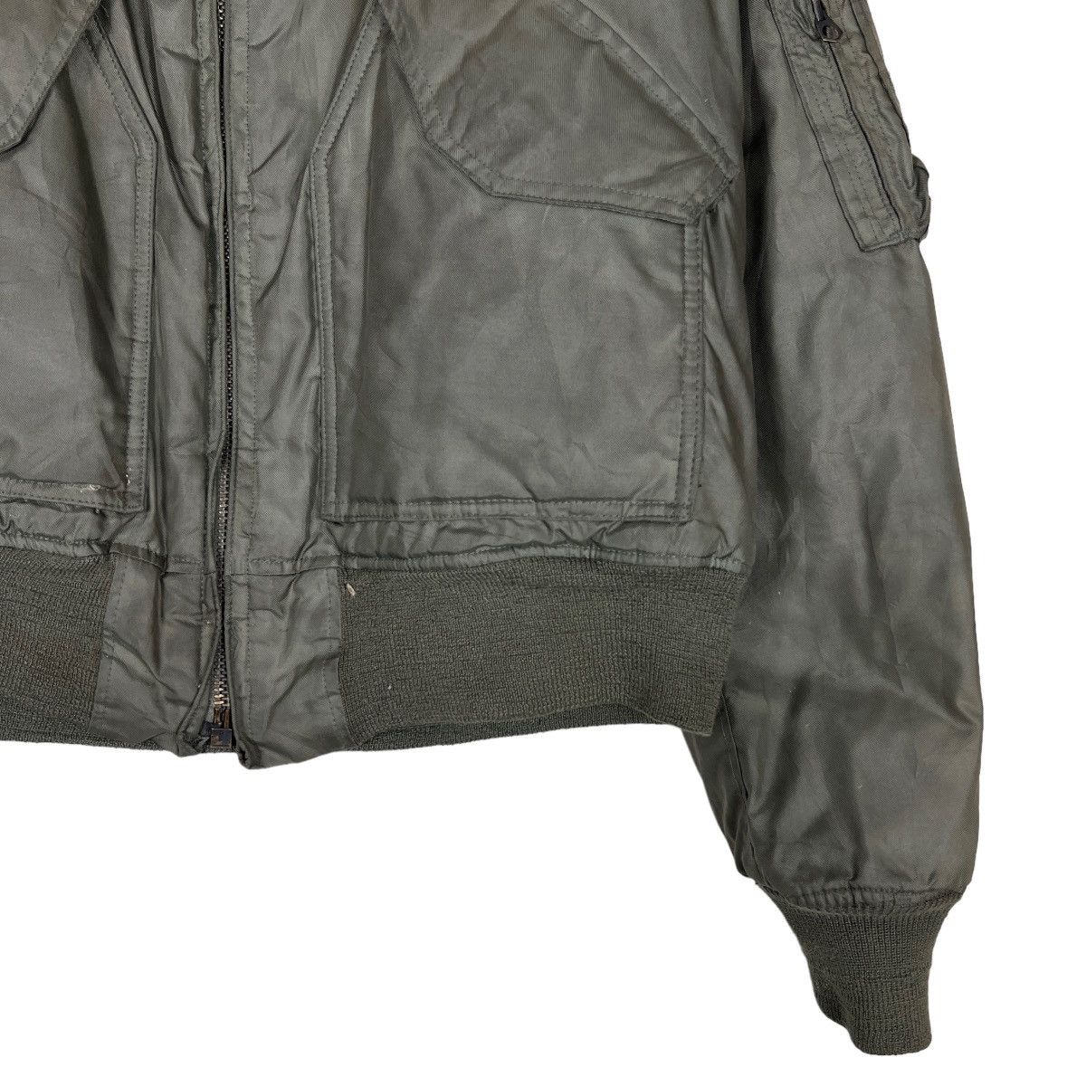 Alpha Industries 🔥 VINTAGE ALPHA BOMBER JACKET Size US L / EU 52-54 / 3 - 8 Thumbnail