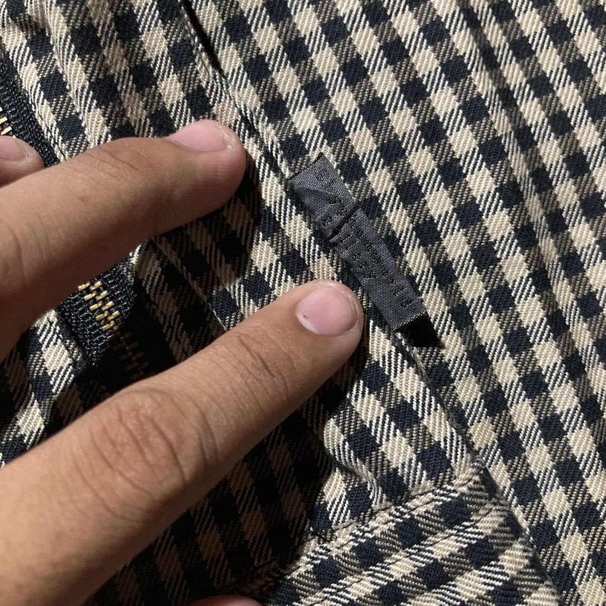 20471120 2000s Ehypenworld Gallery Asymastrical Bikers Jacket Plaid Size US XS / EU 42 / 0 - 12 Thumbnail