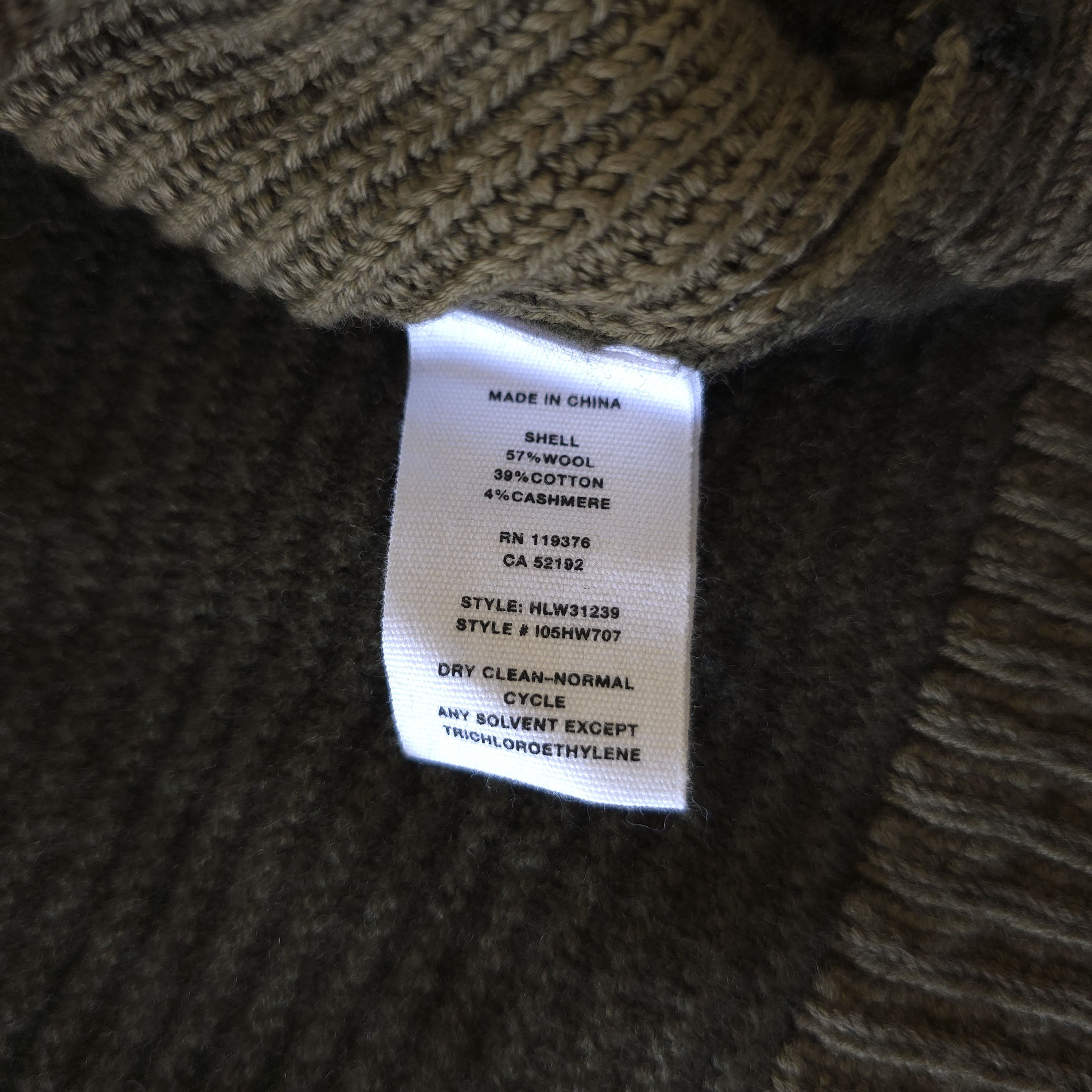 Helmut Lang Patchwork Military Knit Ribbed Sweater Size US M / EU 48-50 / 2 - 5 Thumbnail
