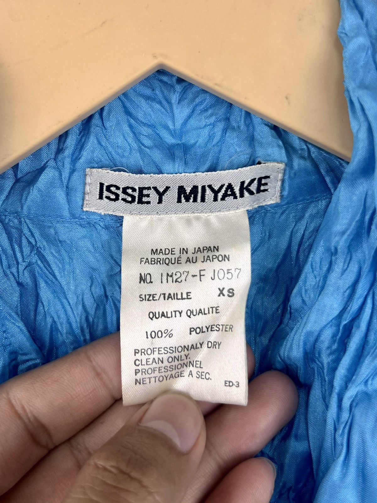 Issey Miyake ISSEY MIYAKE CRUMPLED LS Size L / US 10 / IT 46 - 3 Thumbnail