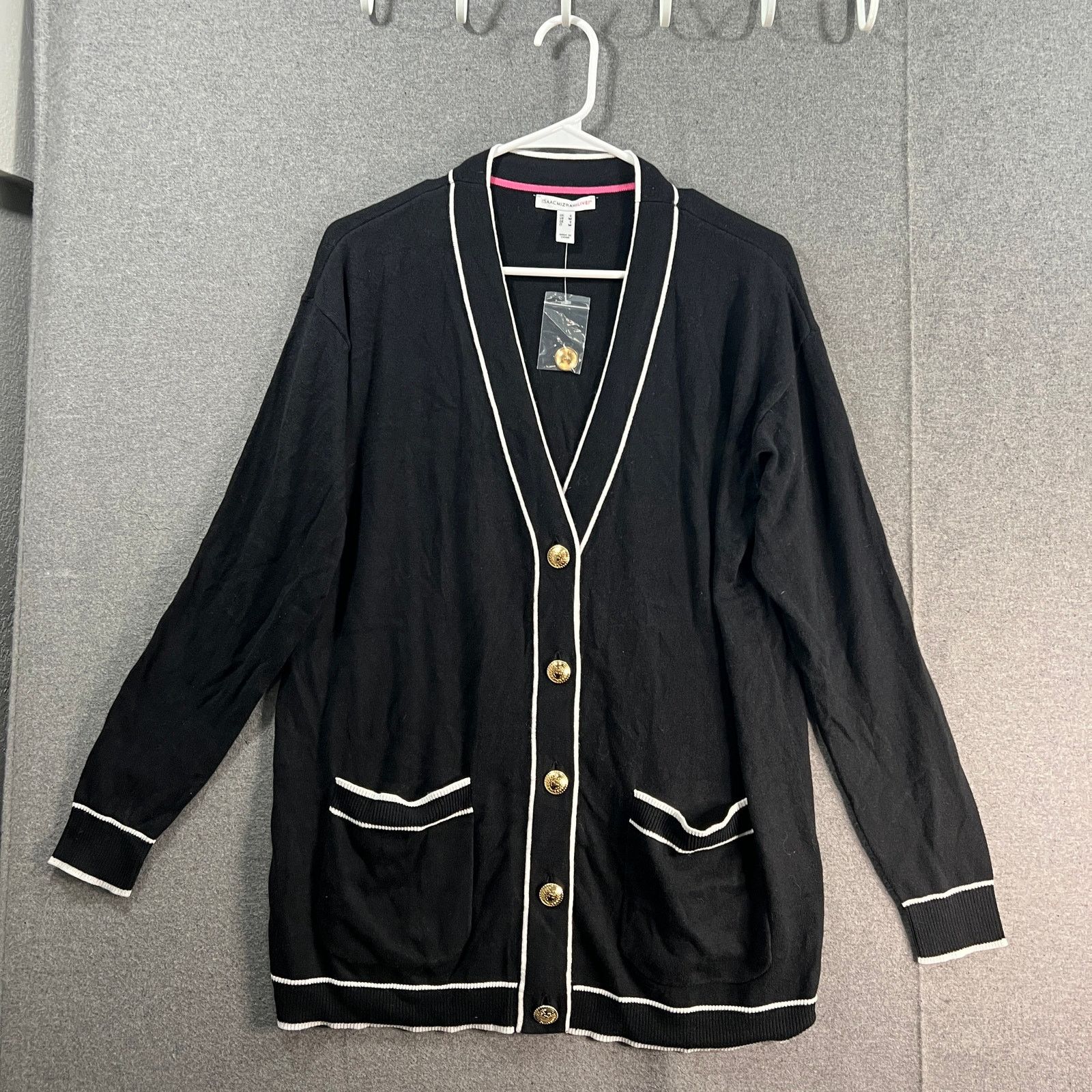 Isaac Mizrahi Isaac Mizrahi Live! Relaxed Sweater Cardigan Size S / US 4 / IT 40 - 1 Thumbnail
