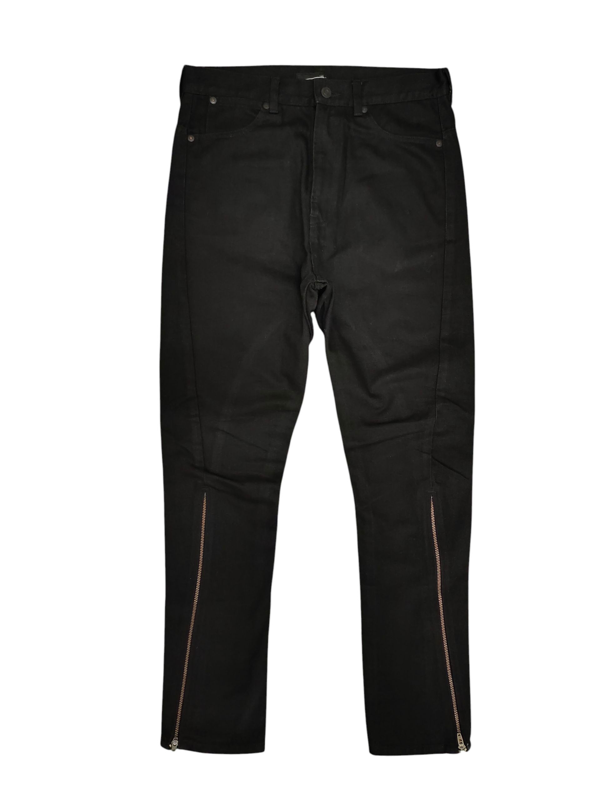 Japanese Brand × Lad Musician AW07 Lad Musician Tape Black Denim