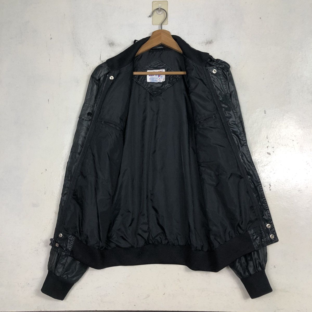 DUKE + DEXTER 💥VINTAGE SATIN BOMBER JACKET DOLE SMALL PONY Size US S / EU 44-46 / 1 - 15 Thumbnail