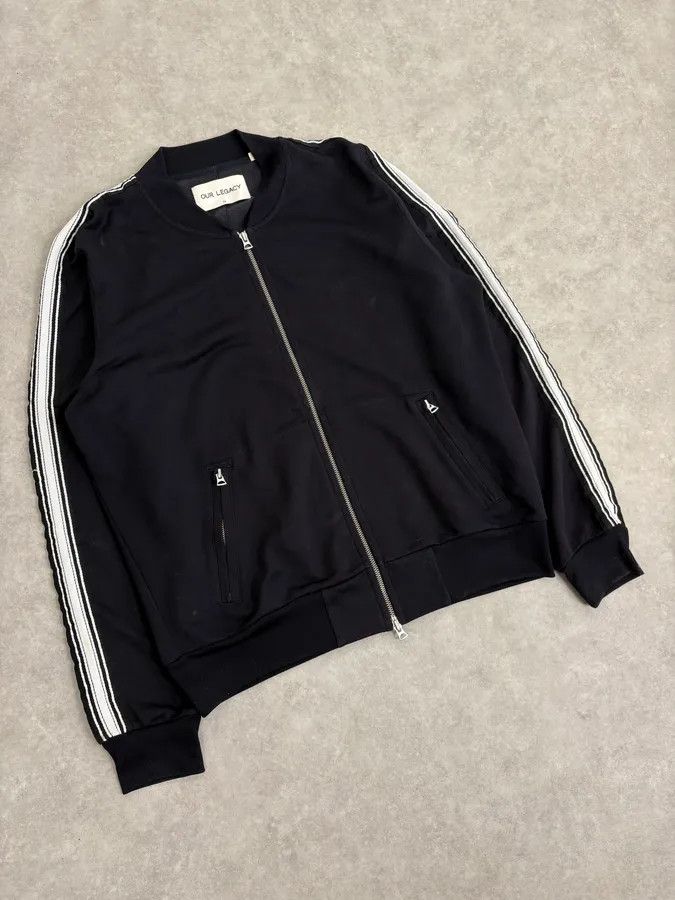 Our Legacy AW2015 Our Legacy Navy Track Stripes Jacket Size US M / EU 48-50 / 2 - 4 Thumbnail