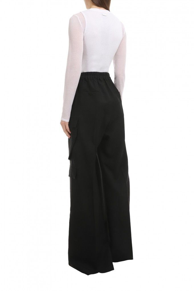 Rick Owens Last Size Rick Owens Cargobelas Wide-Leg Trousers Size 30" / US 8 / IT 44 - 3 Thumbnail