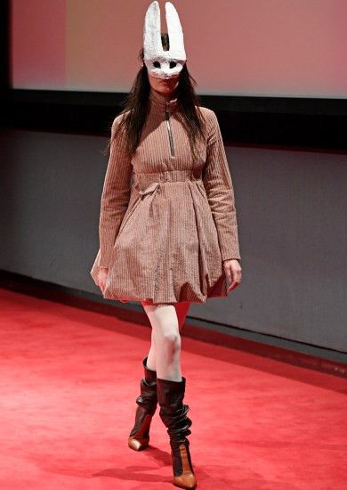 Anton Belinskiy Anton Belinskiy FW 2019 Collection Corduroy Mini Dress Size S / US 4 / IT 40 - 4 Thumbnail